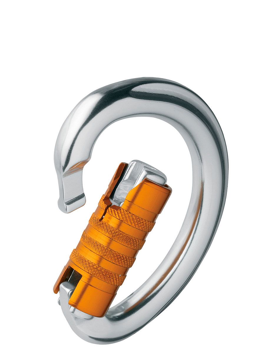 Karabiner za penjanje Petzl Omni Triact-Lock - gray