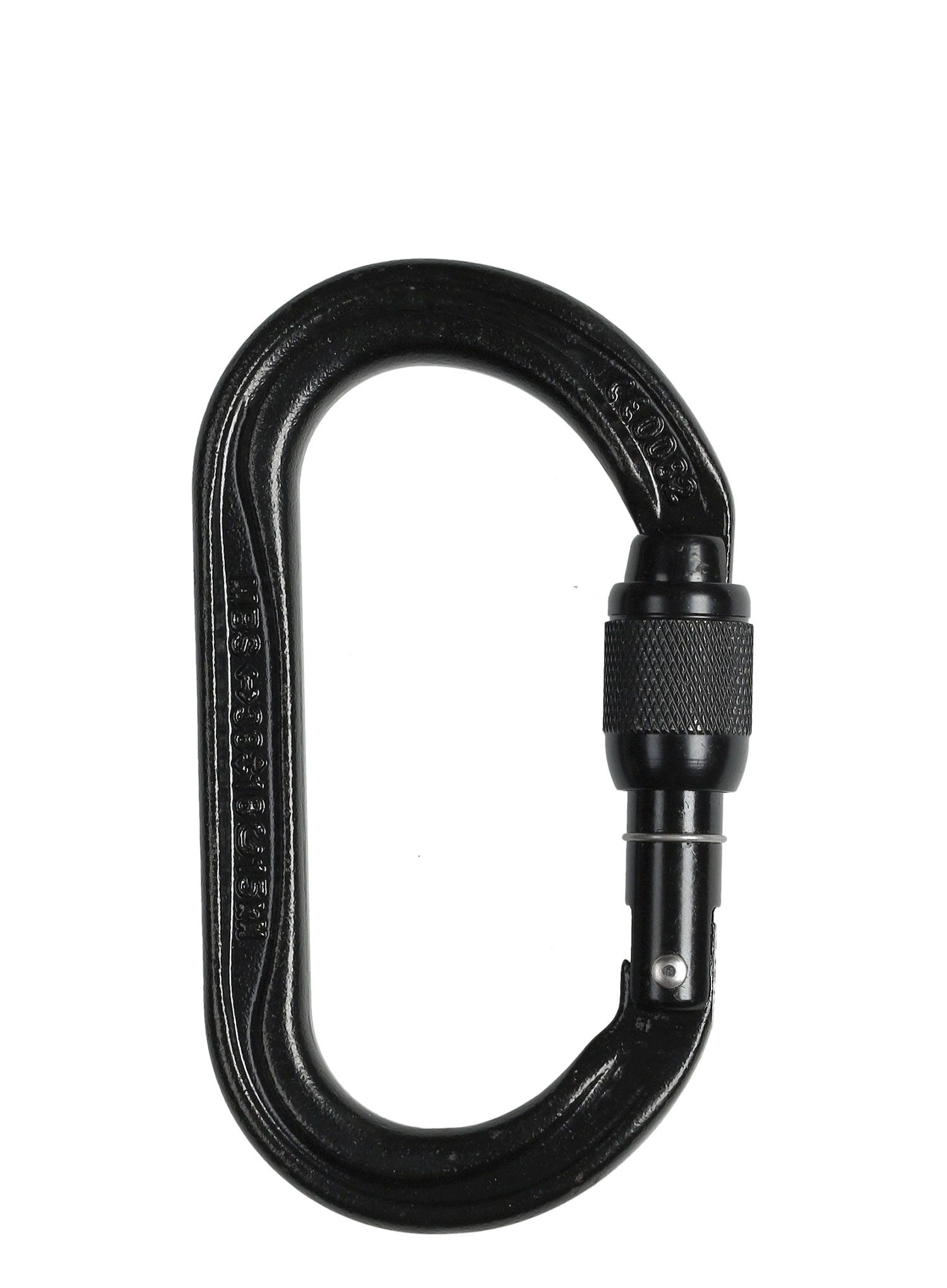 Karabiner Petzl Oxan Screw-Lock - black