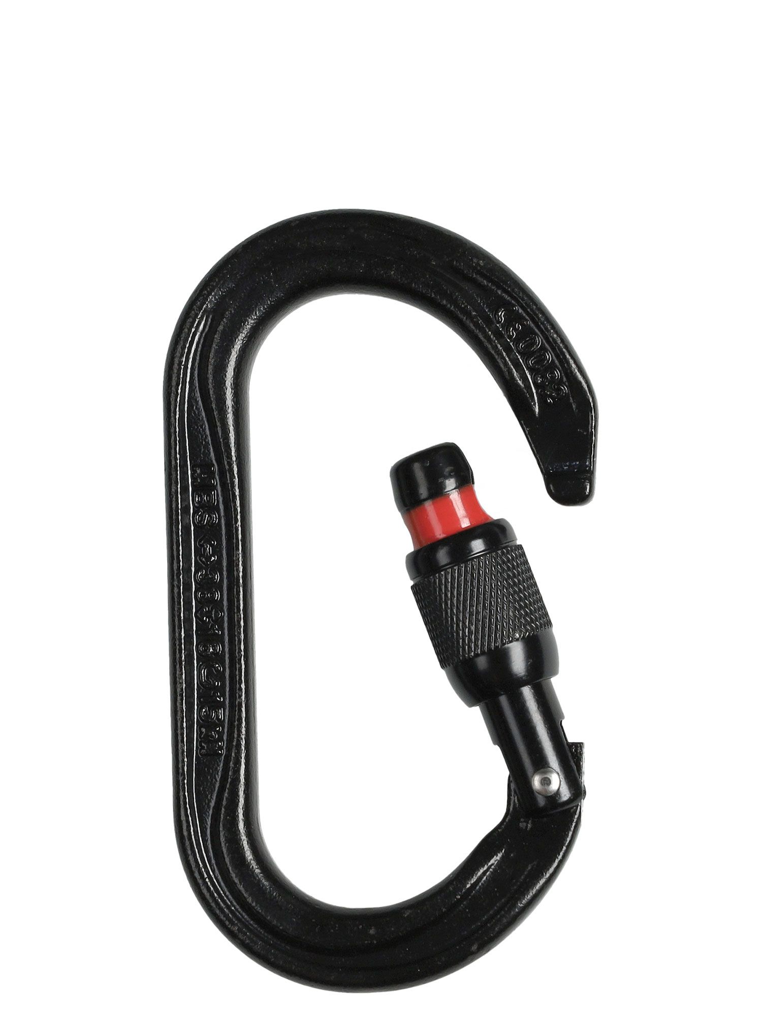 Karabiner Petzl Oxan Screw-Lock - black