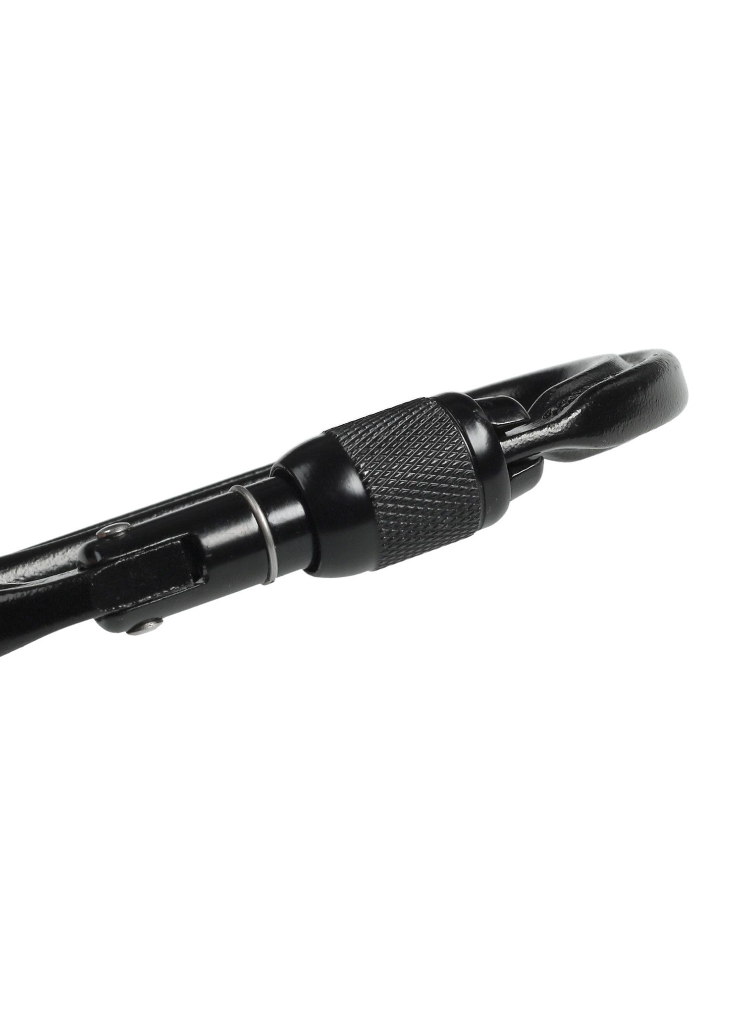 Karabiner Petzl Oxan Screw-Lock - black