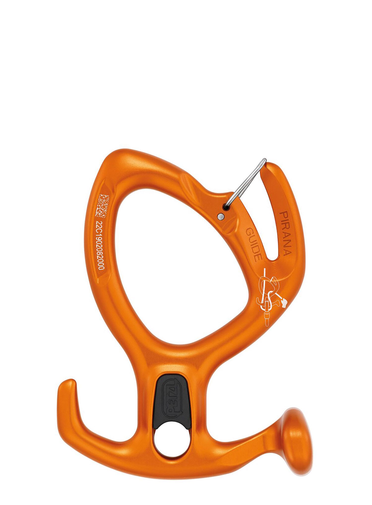 Spravica za spuštanje Petzl Pirana Guide - orange