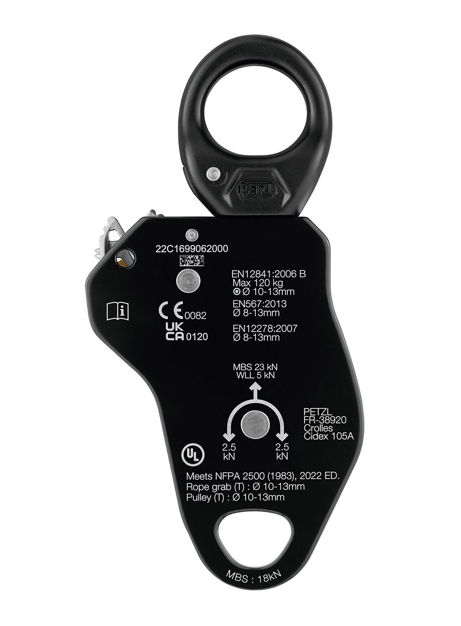 Kolotura Petzl Pro Traxion