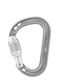 Karabiner za penjanje Petzl Rocha Screw-Lock - light grey