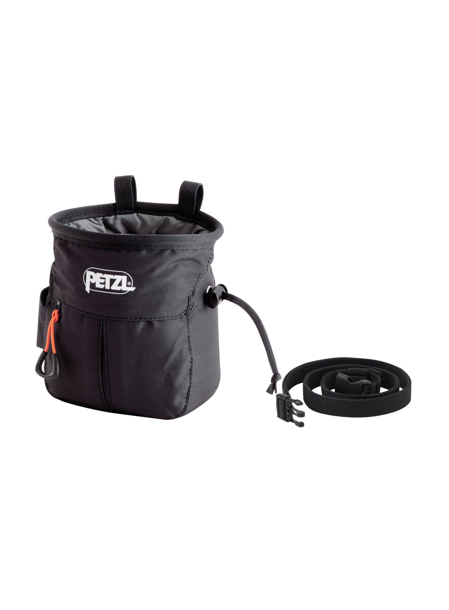 Vrećica za magnezij Petzl Sakapoche - black