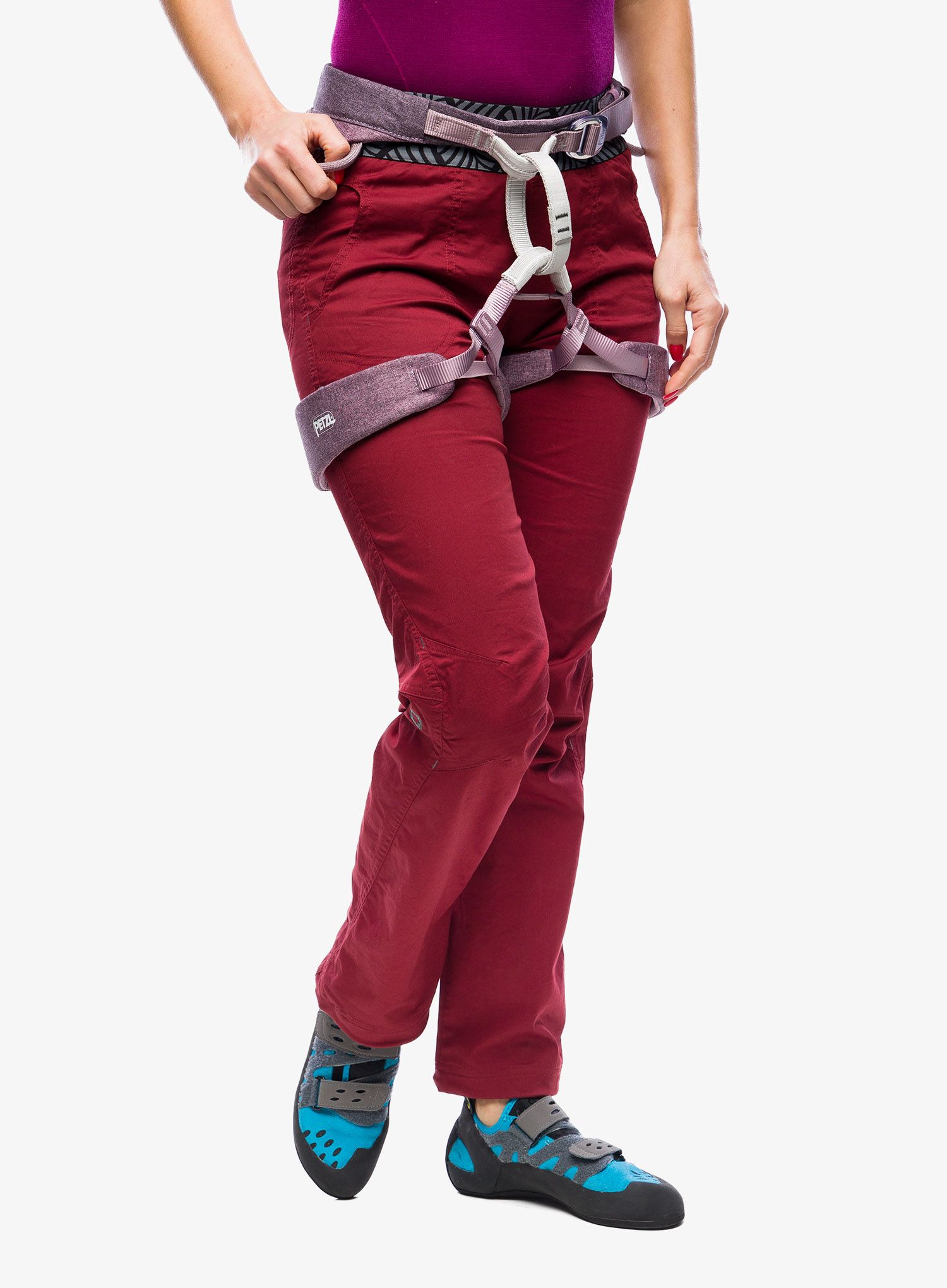 Ženski penjački pojas Petzl Selena - violet