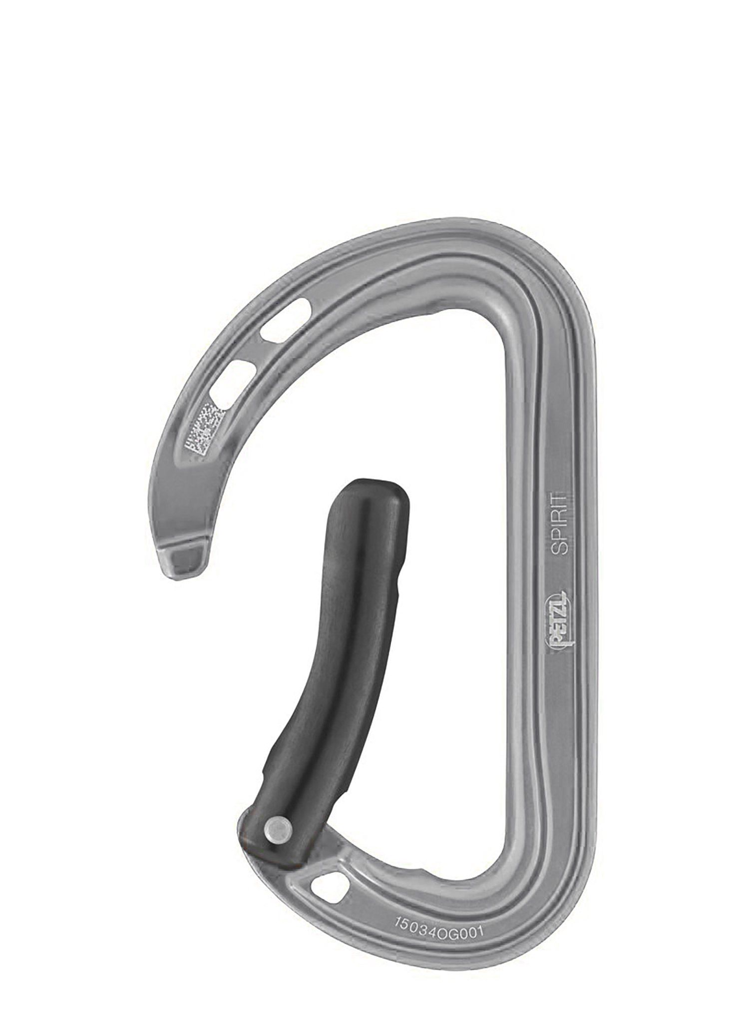 Karabiner za penjanje Petzl Spirit - grey/grey