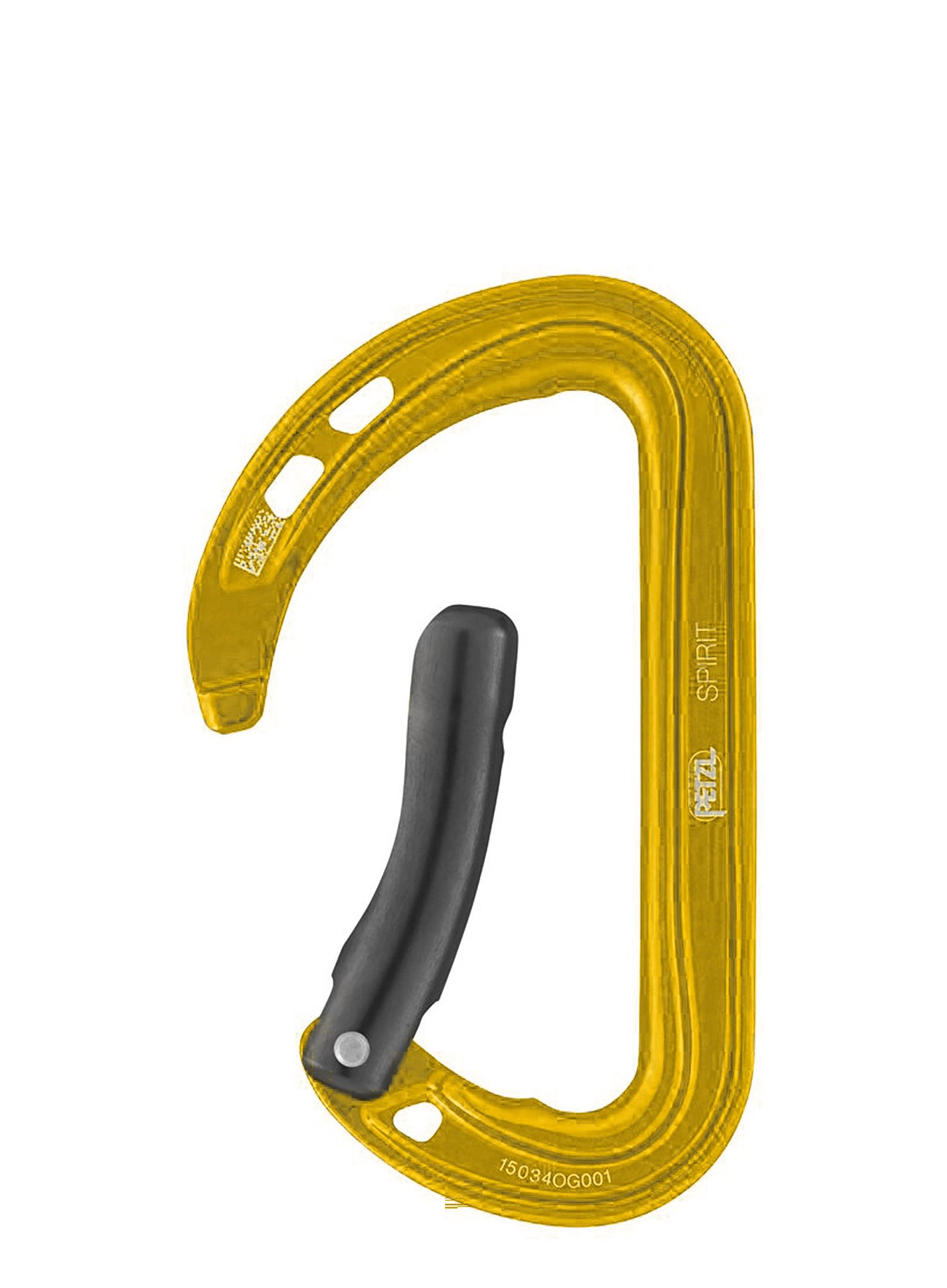 Karabiner za penjanje Petzl Spirit - yellow