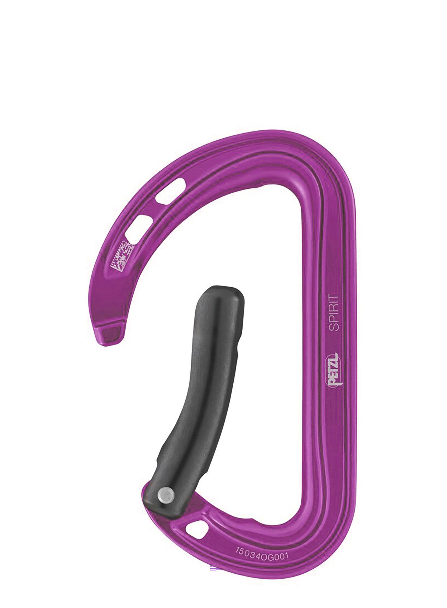 Karabiner za penjanje Petzl Spirit - violet