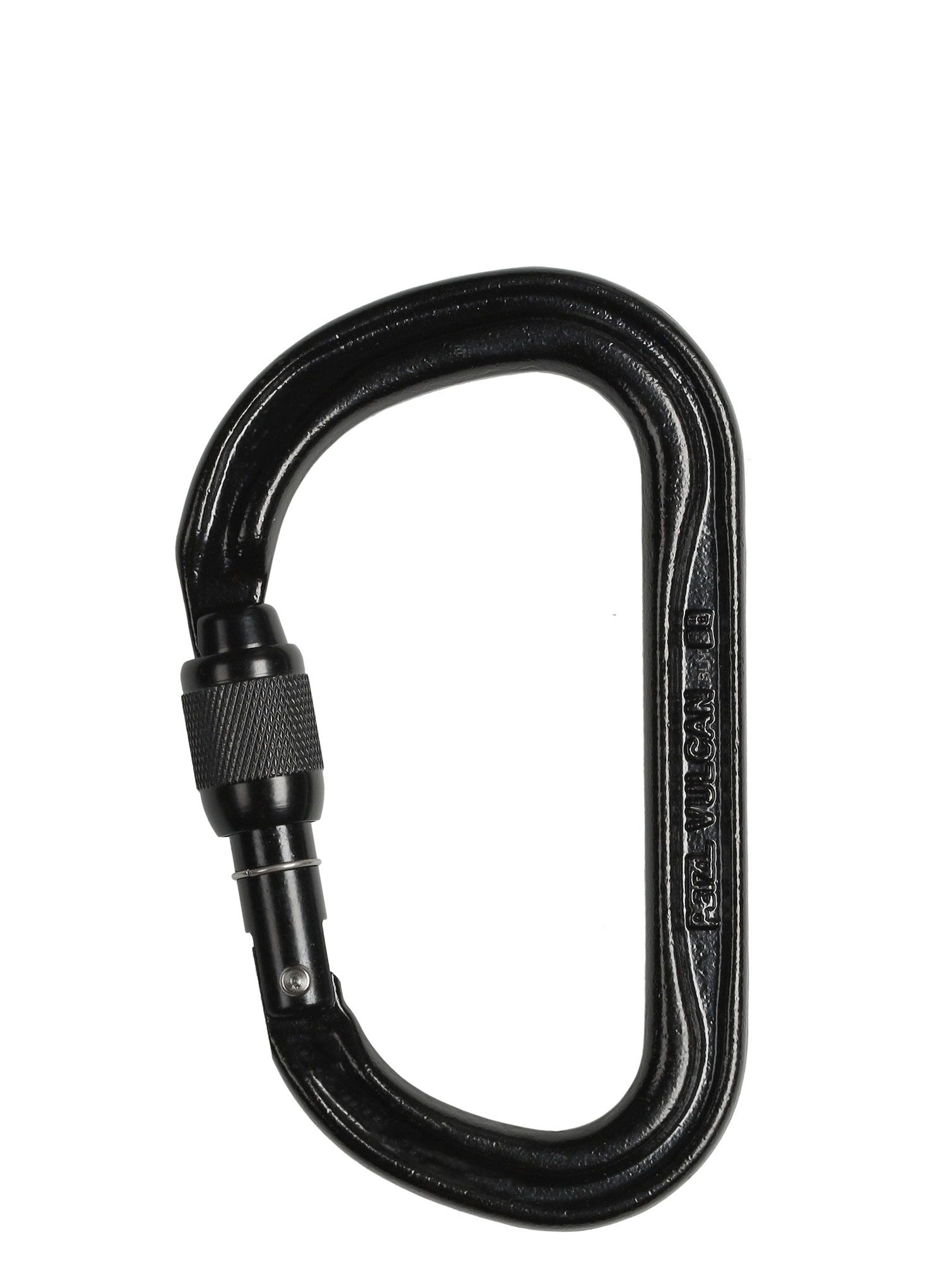 Karabiner s maticom Petzl Vulcan Screw-Lock - black