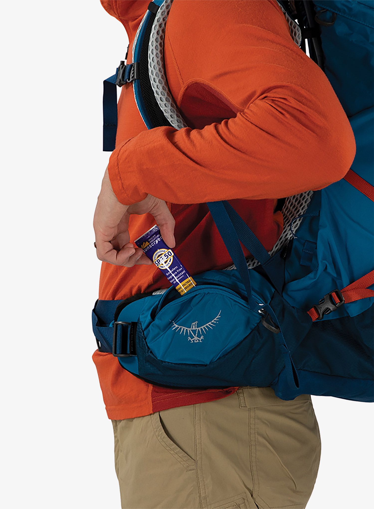 Planinarski ruksak Osprey Atmos AG LT 65 - night shift/scoria blue