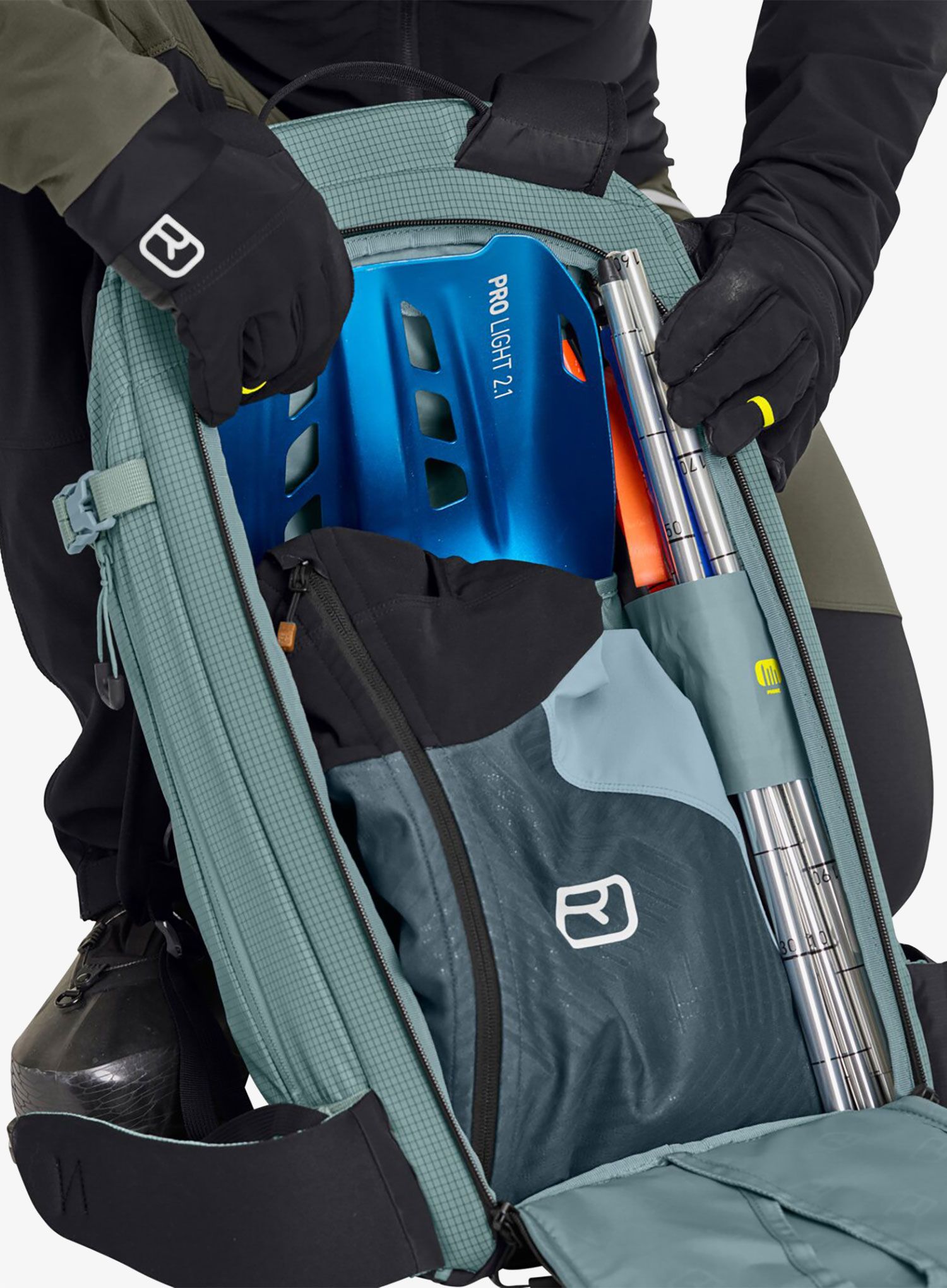 Ruksak za turno skijanje Ortovox Switchback 27 - glacier grey