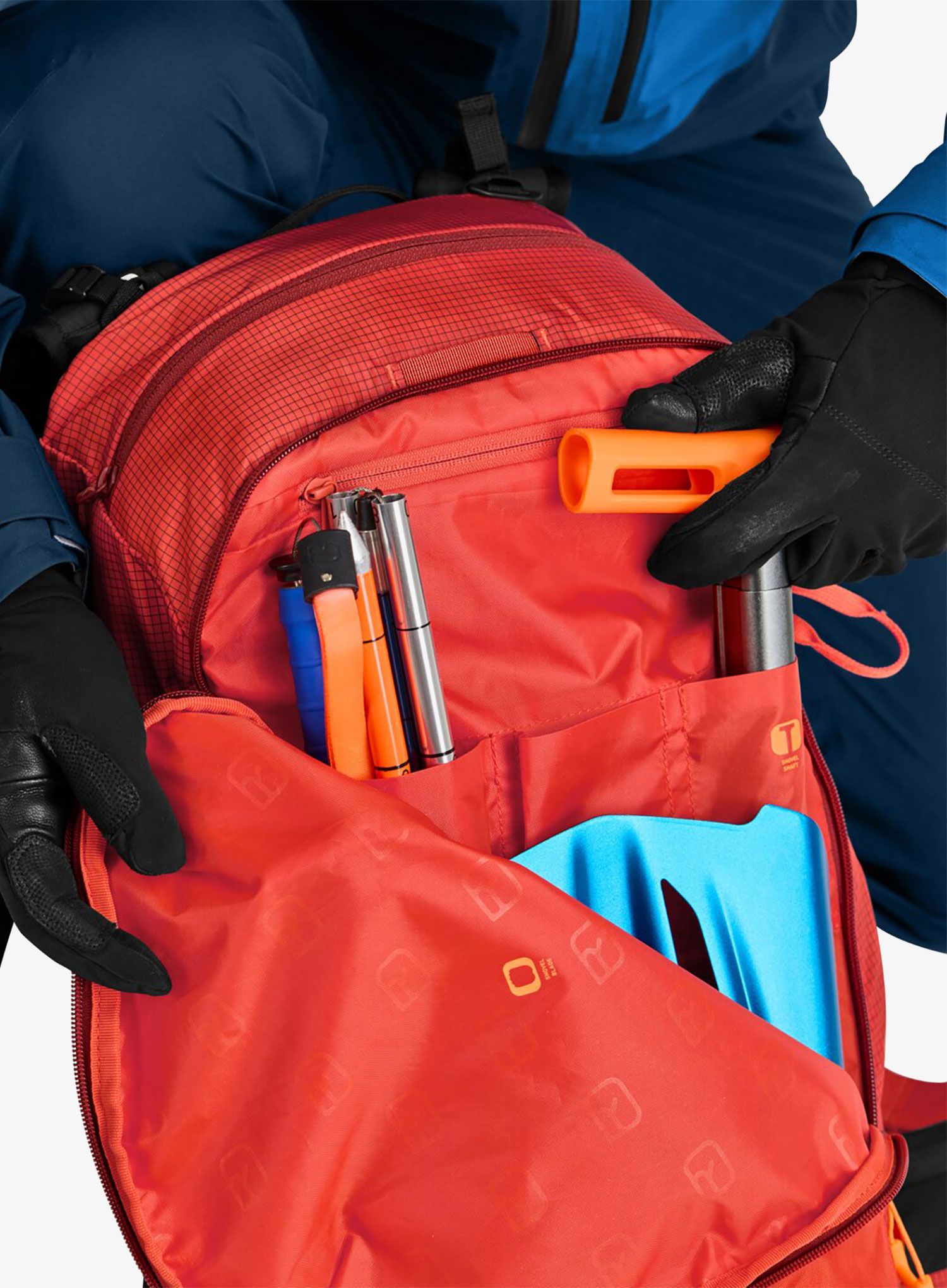 Ruksak za turno skijanje Ortovox Switchback 32 - hot orange
