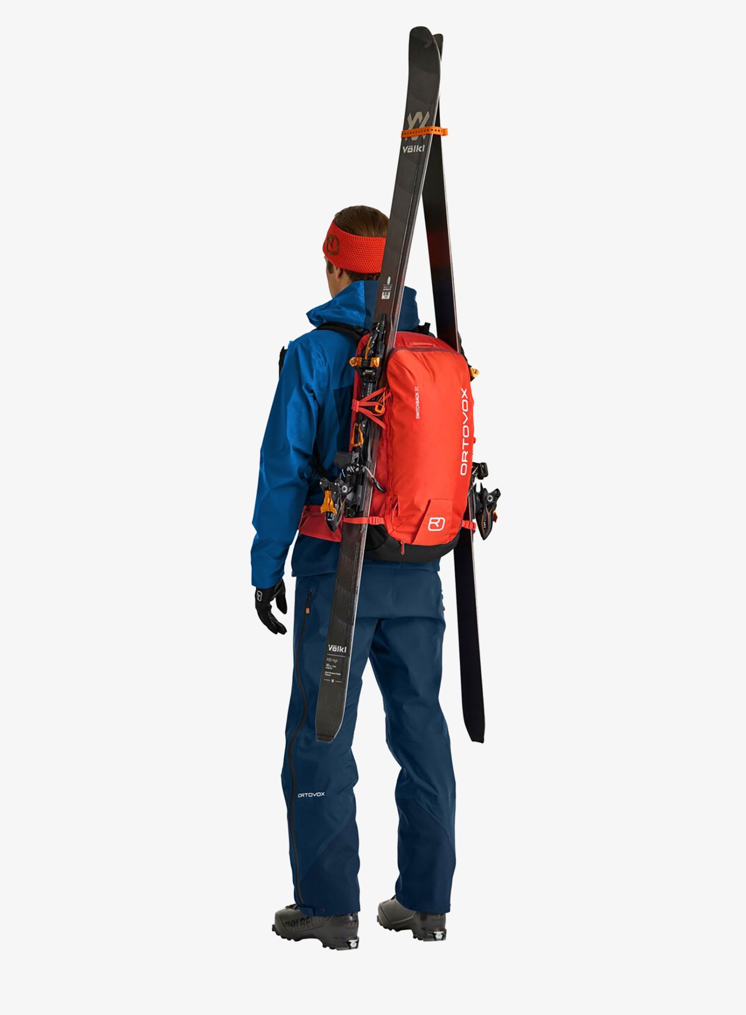 Ruksak za turno skijanje Ortovox Switchback 32 - hot orange