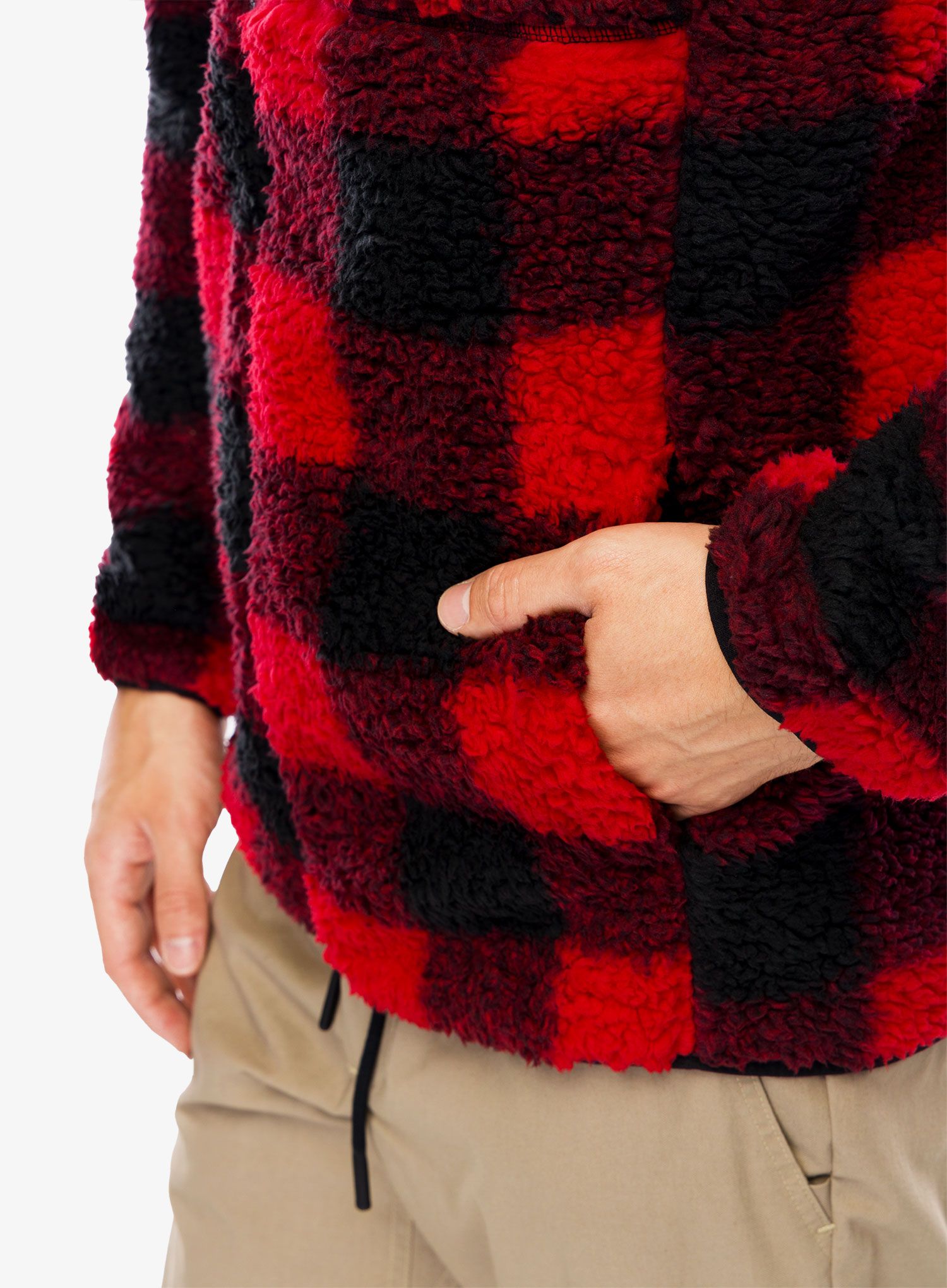 Jakna od flisa Columbia Winter Pass Printed Fleece II - mountain red check