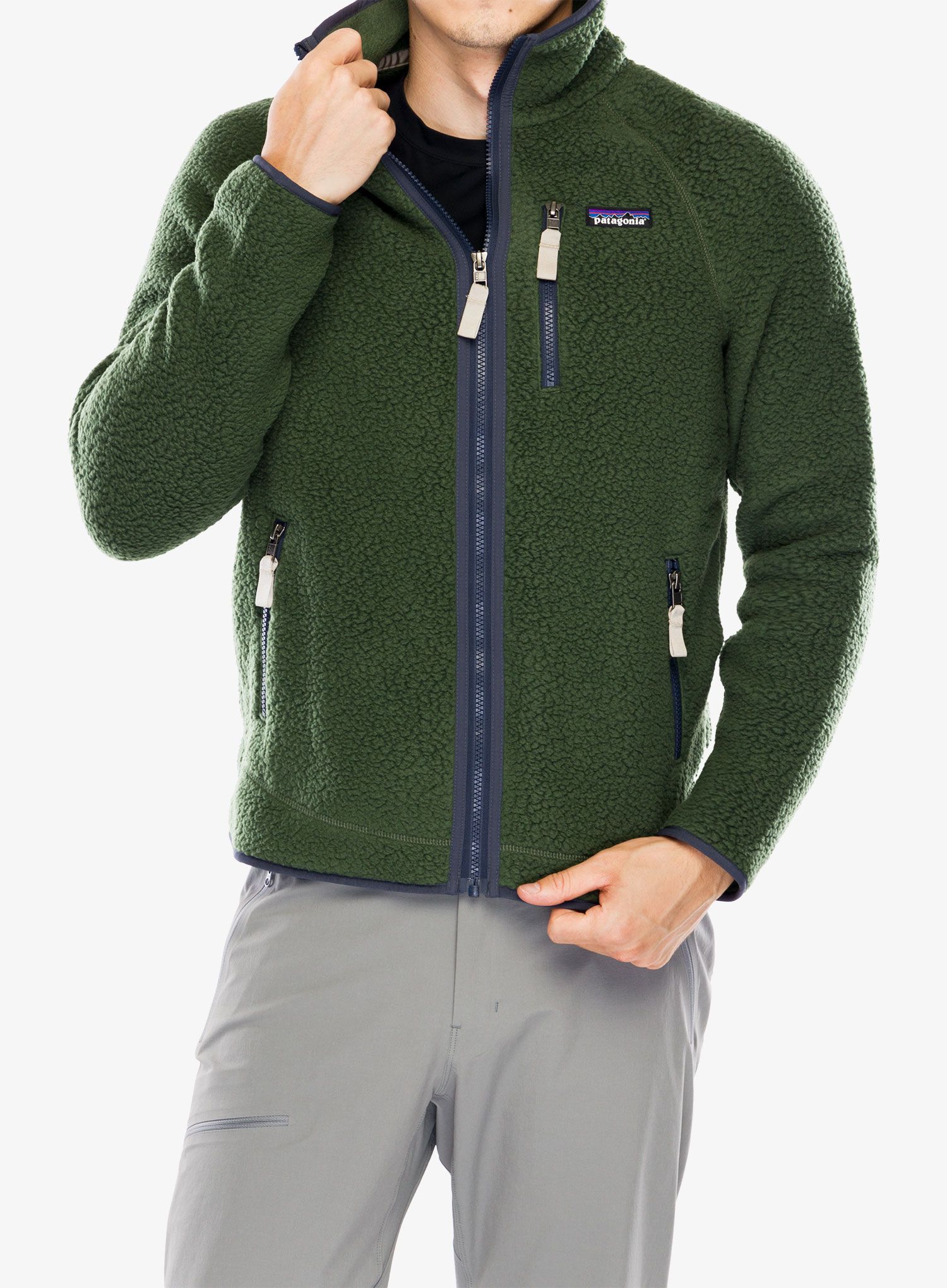 Jakna od flisa Patagonia Retro Pile Jacket - torrey pine green