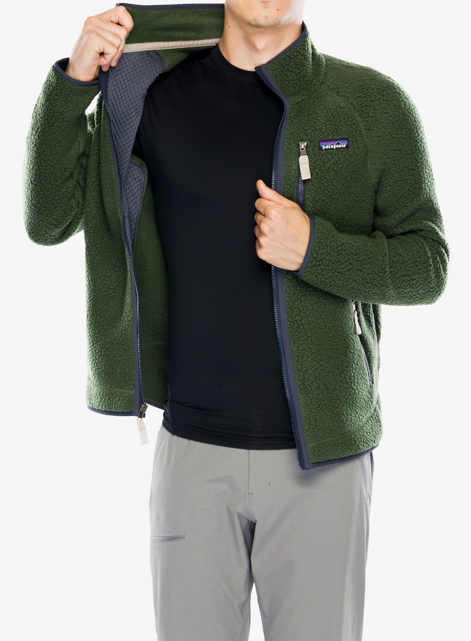 Jakna od flisa Patagonia Retro Pile Jacket - torrey pine green