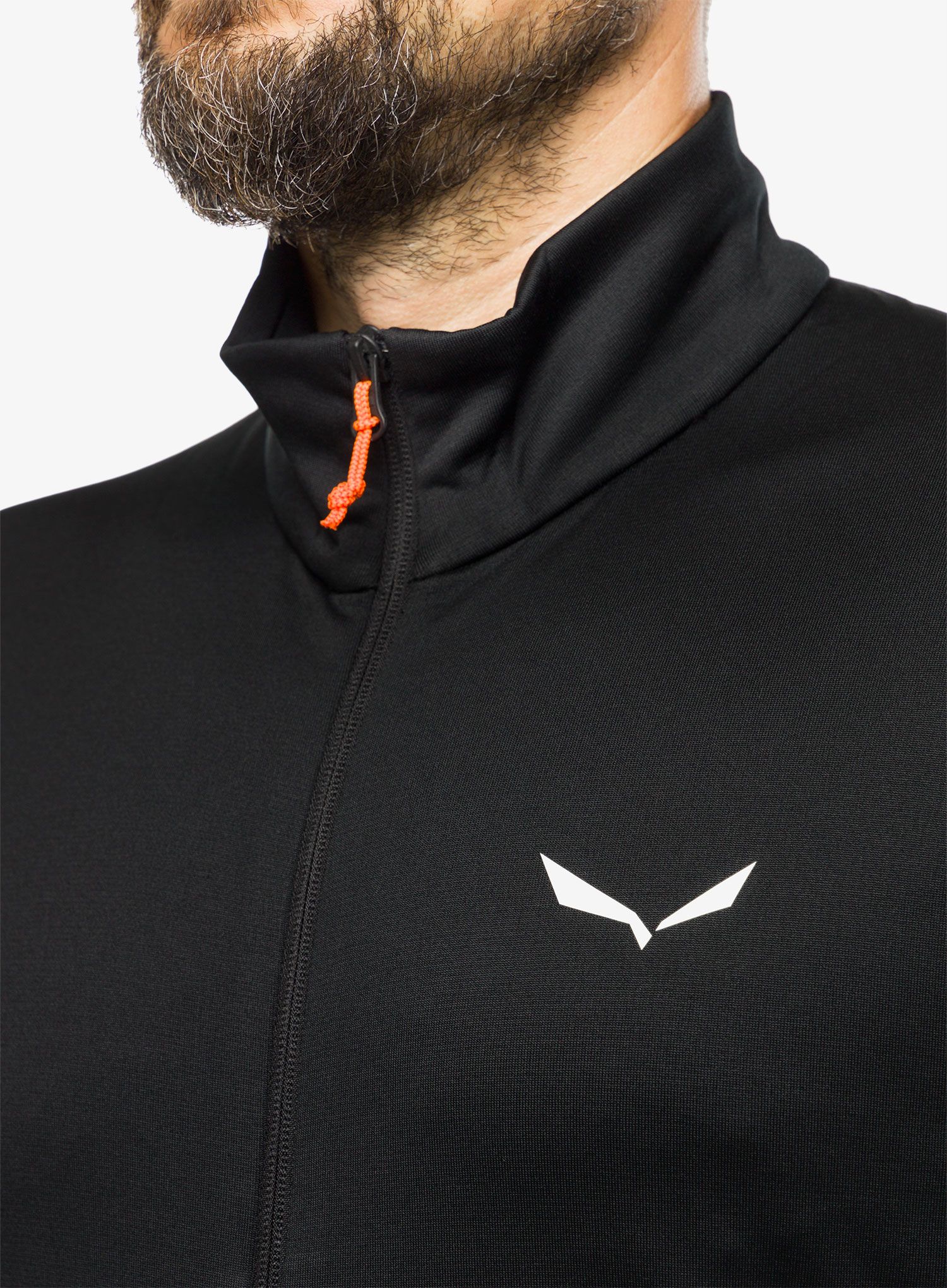 Jakna od flisa Salewa Puez PL Jacket - black out