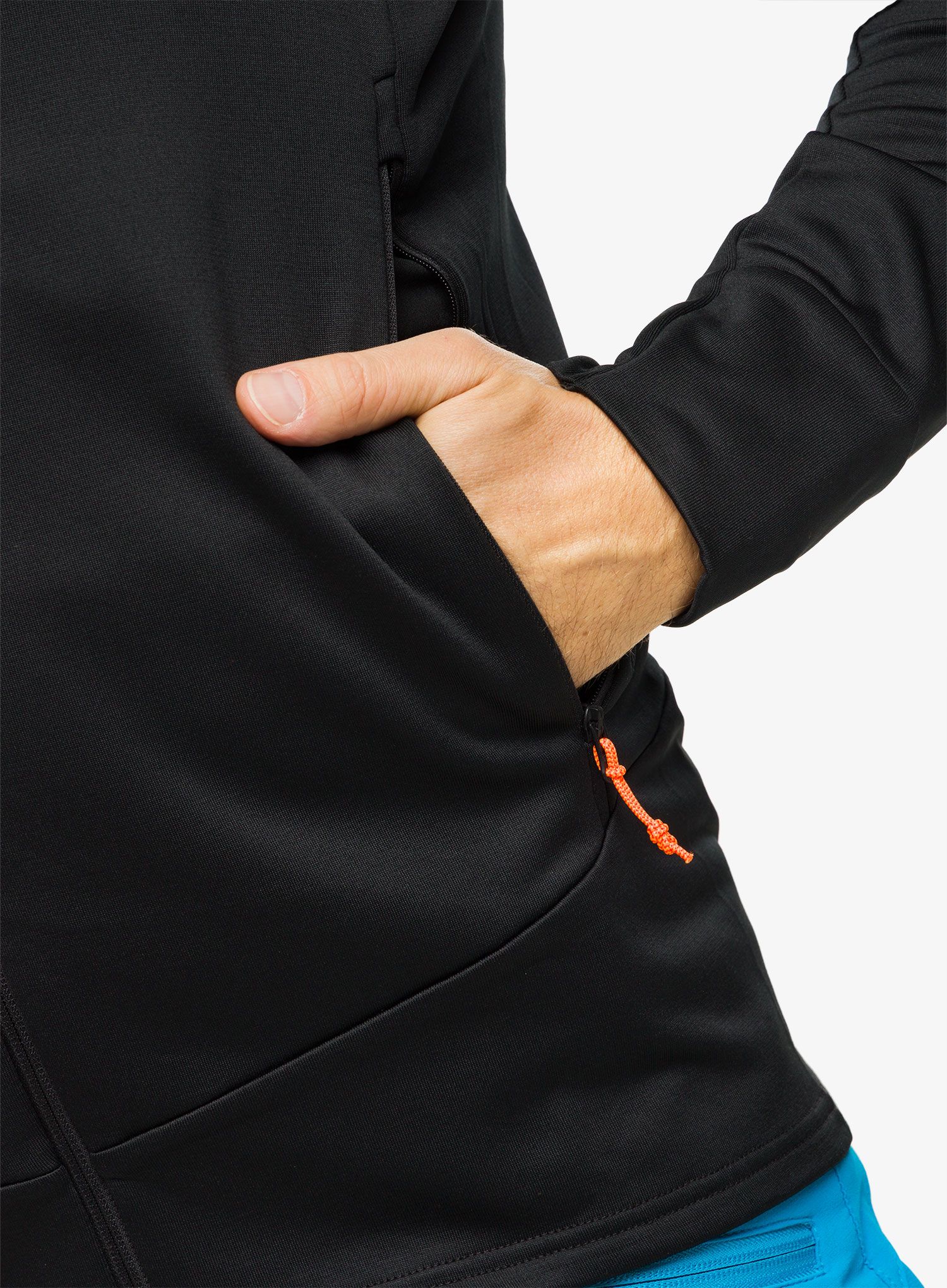 Jakna od flisa Salewa Puez PL Jacket - black out