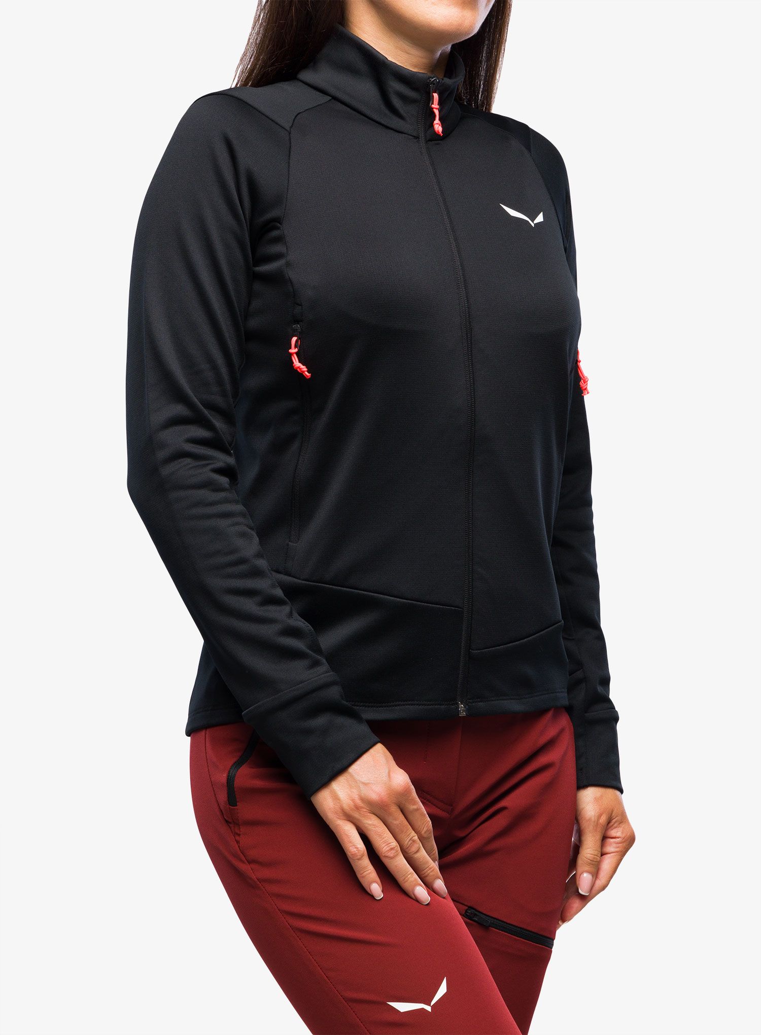 Ženska jakna od flisa Salewa Puez PL Jacket - black