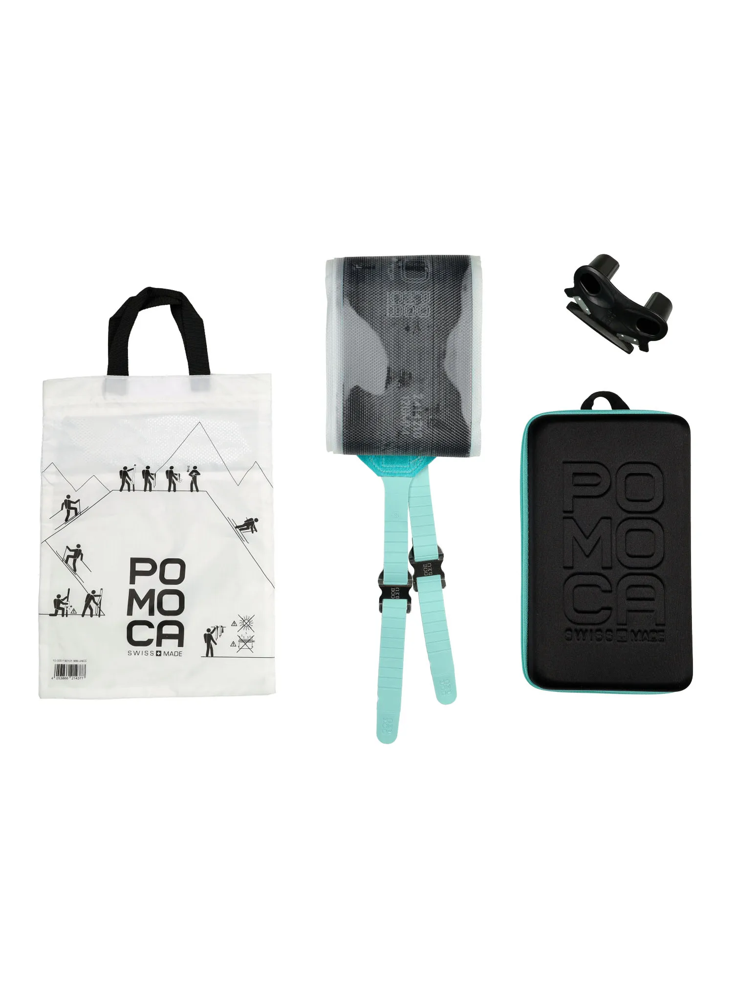 Kože za turno skijanje Pomoca Ready2Climb Tour Pro 110 mm - turquoise