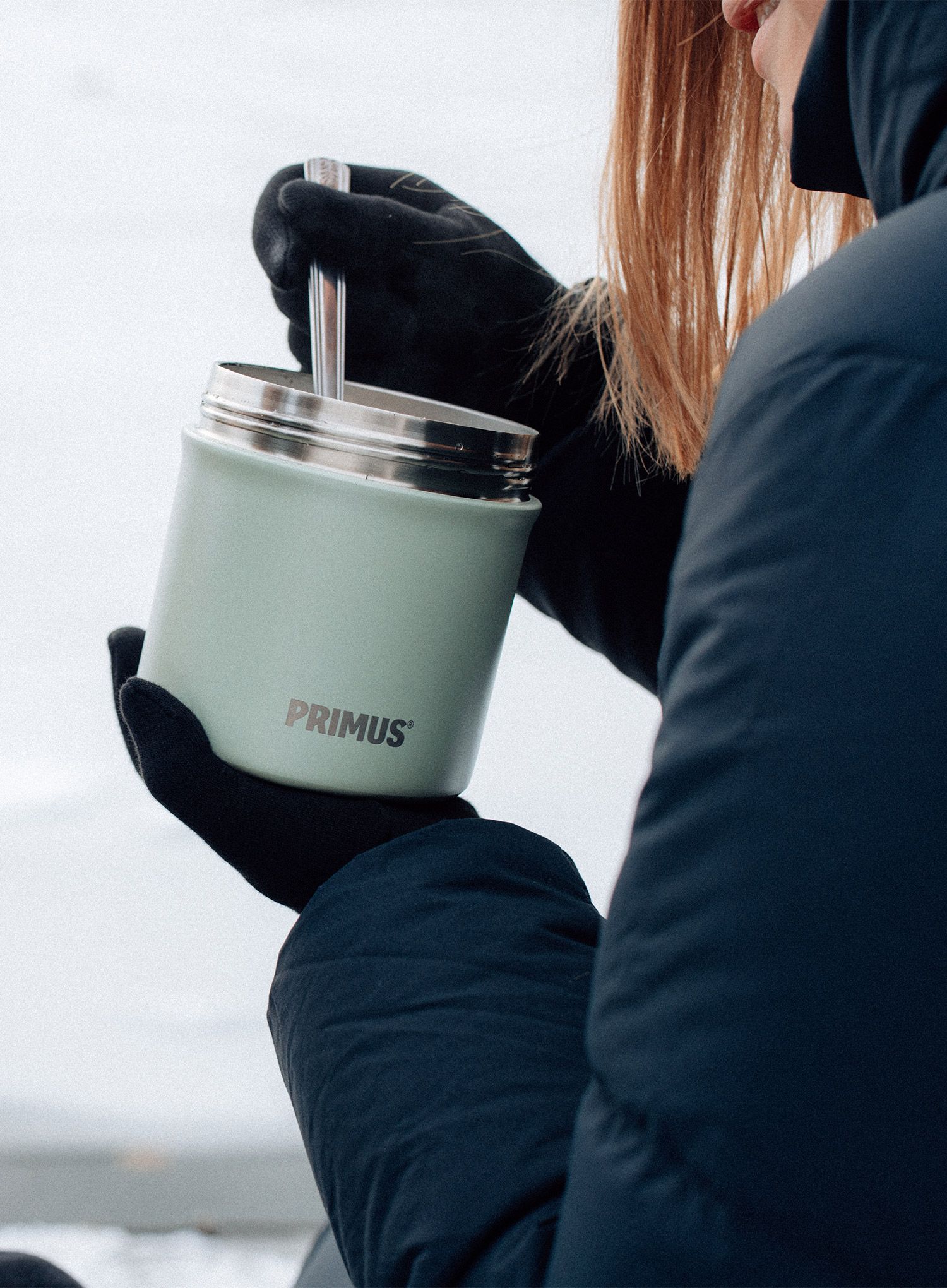 Termo posuda za hranu Primus Preppen Vacuum Jug (0,7 l) - mint green