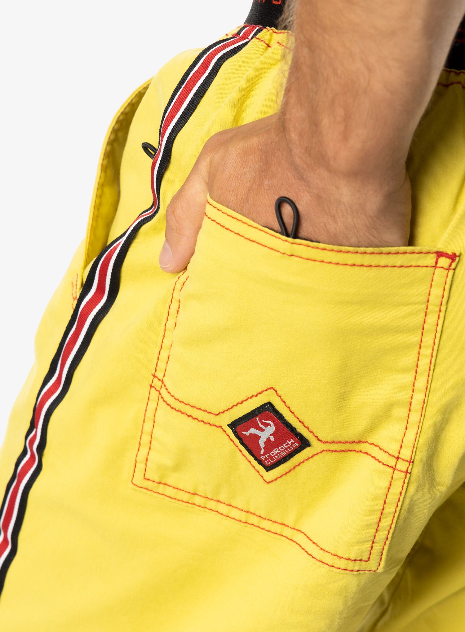 Penjačke kratke hlače ProRock Roca Shorts - funky yellow