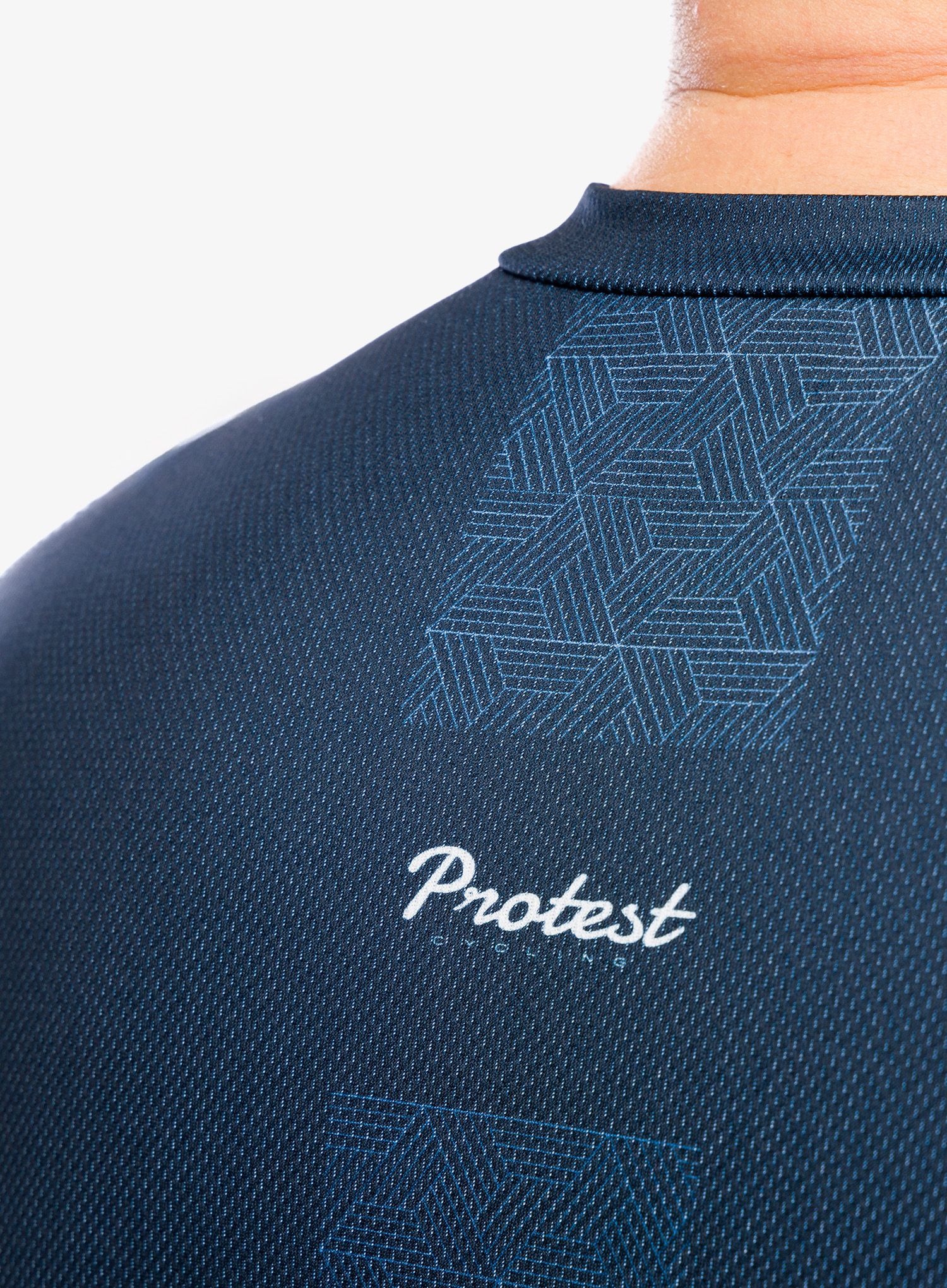 Biciklistička majica Protest Prtbartali Cycling Jersey Short Sleeve - night skyblue