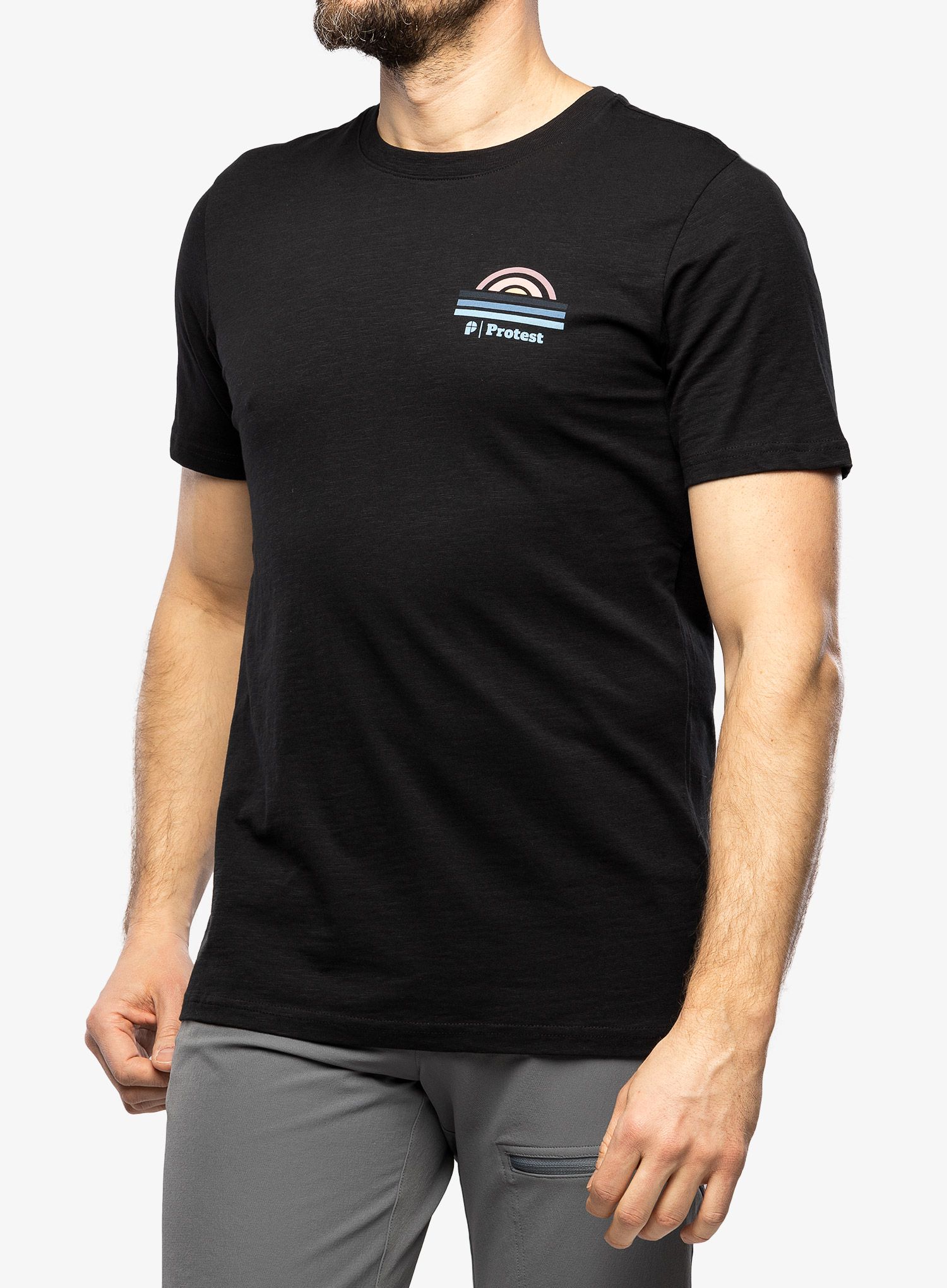 Majica s tiskom Protest Prtholbox T-Shirt - true black