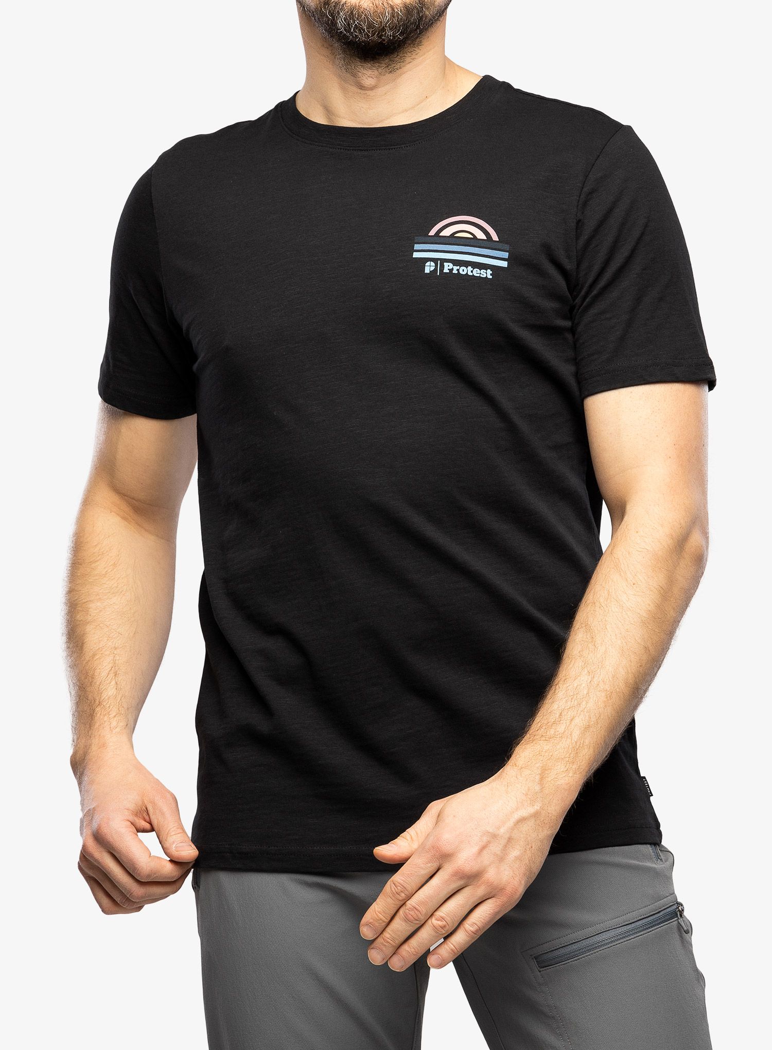 Majica s tiskom Protest Prtholbox T-Shirt - true black