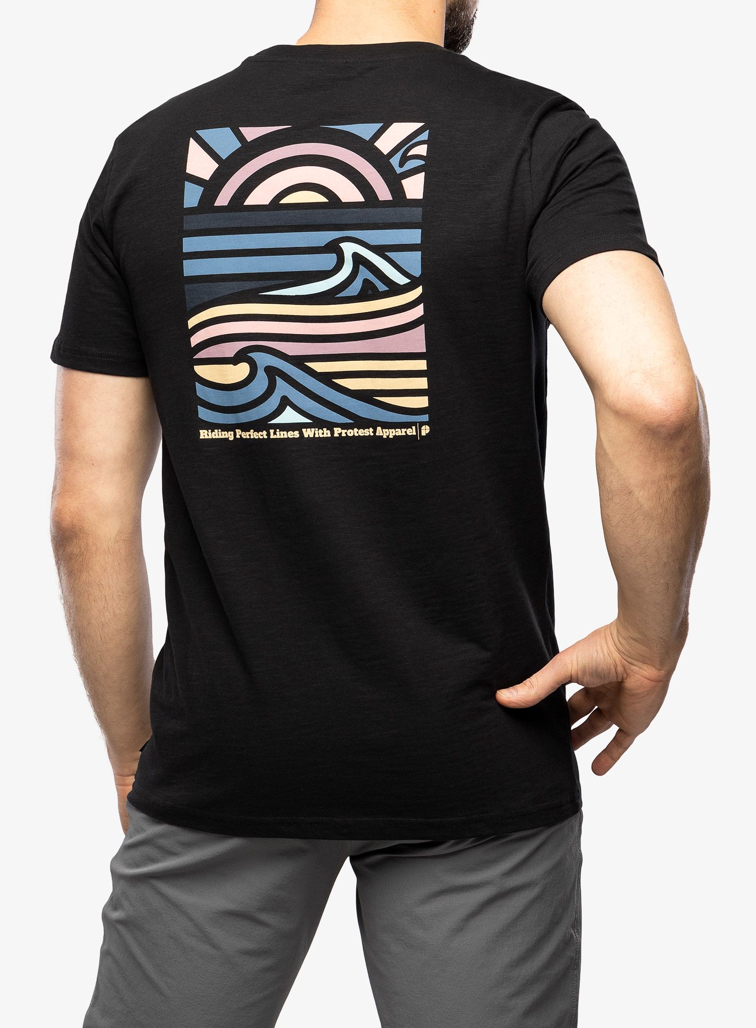 Majica s tiskom Protest Prtholbox T-Shirt - true black