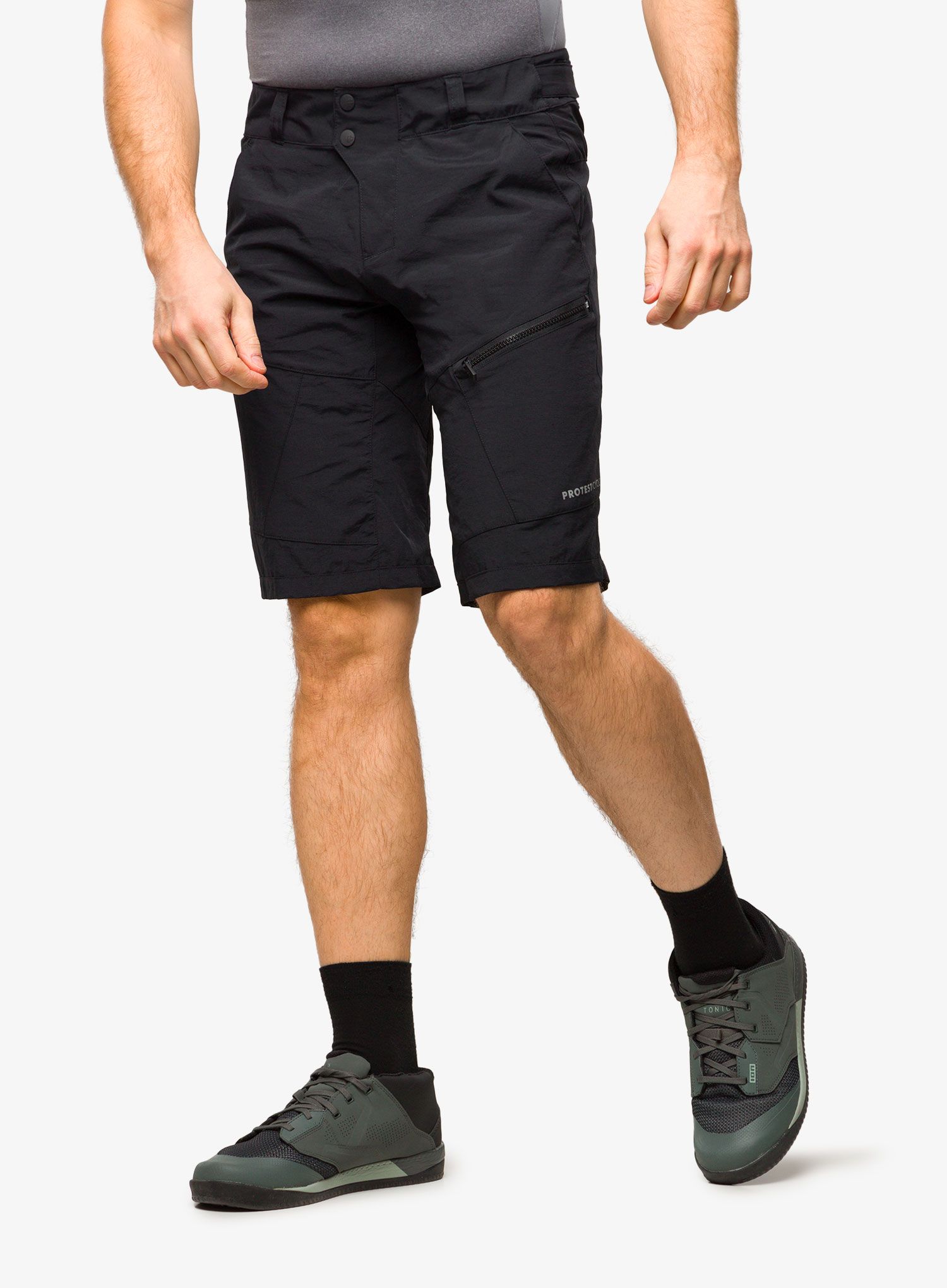 Kratke hlače MTB Protest Prtleezer Cycling Shorts - true black