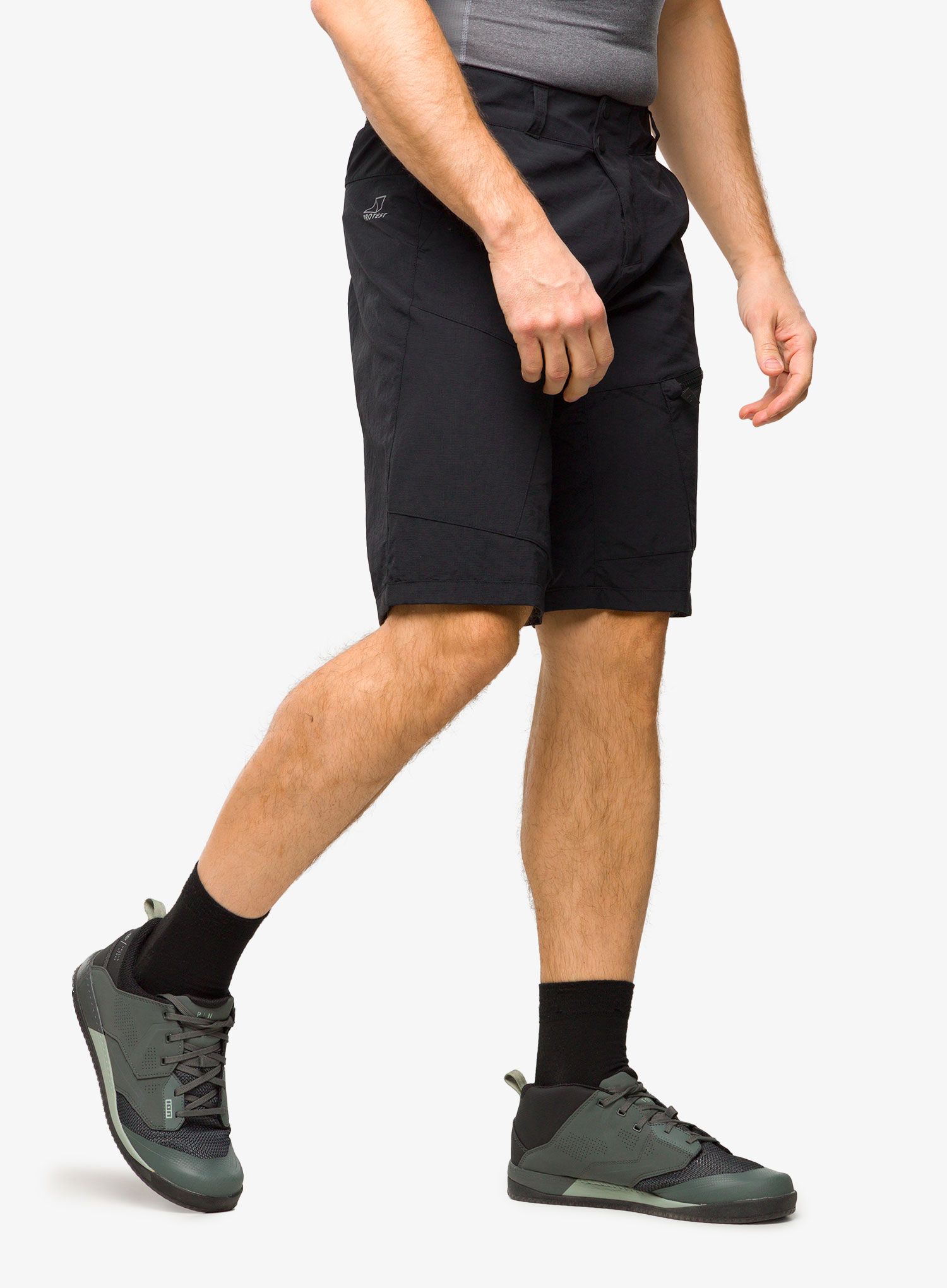 Kratke hlače MTB Protest Prtleezer Cycling Shorts - true black