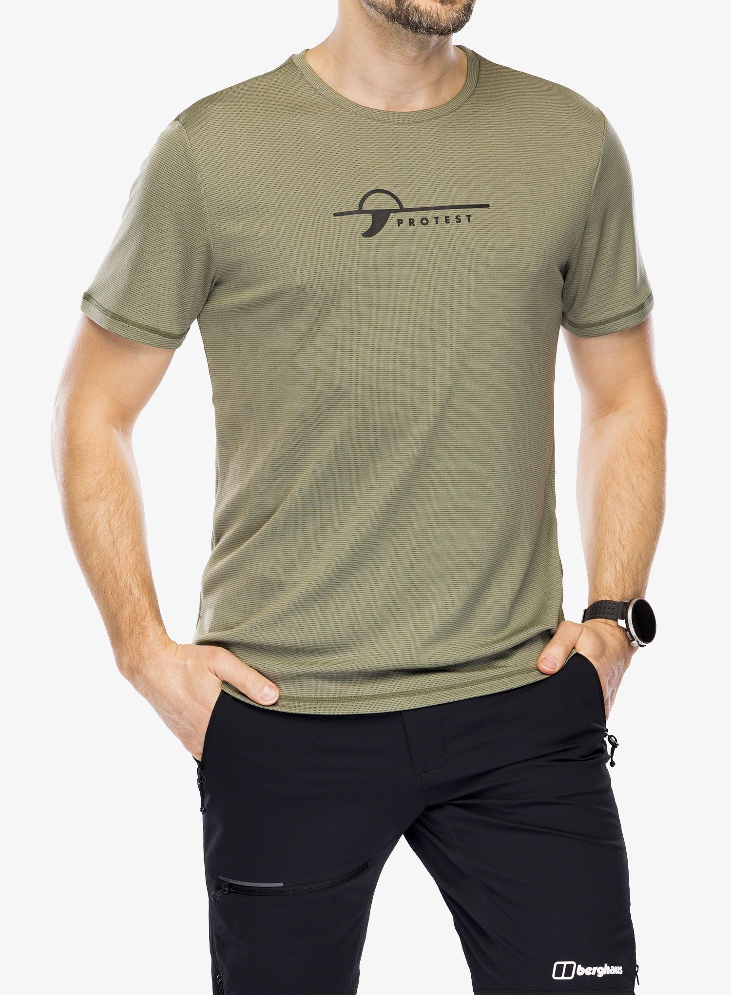 Brzosušeća majica Protest Prtlegundi Surf T-Shirt - artichoke green