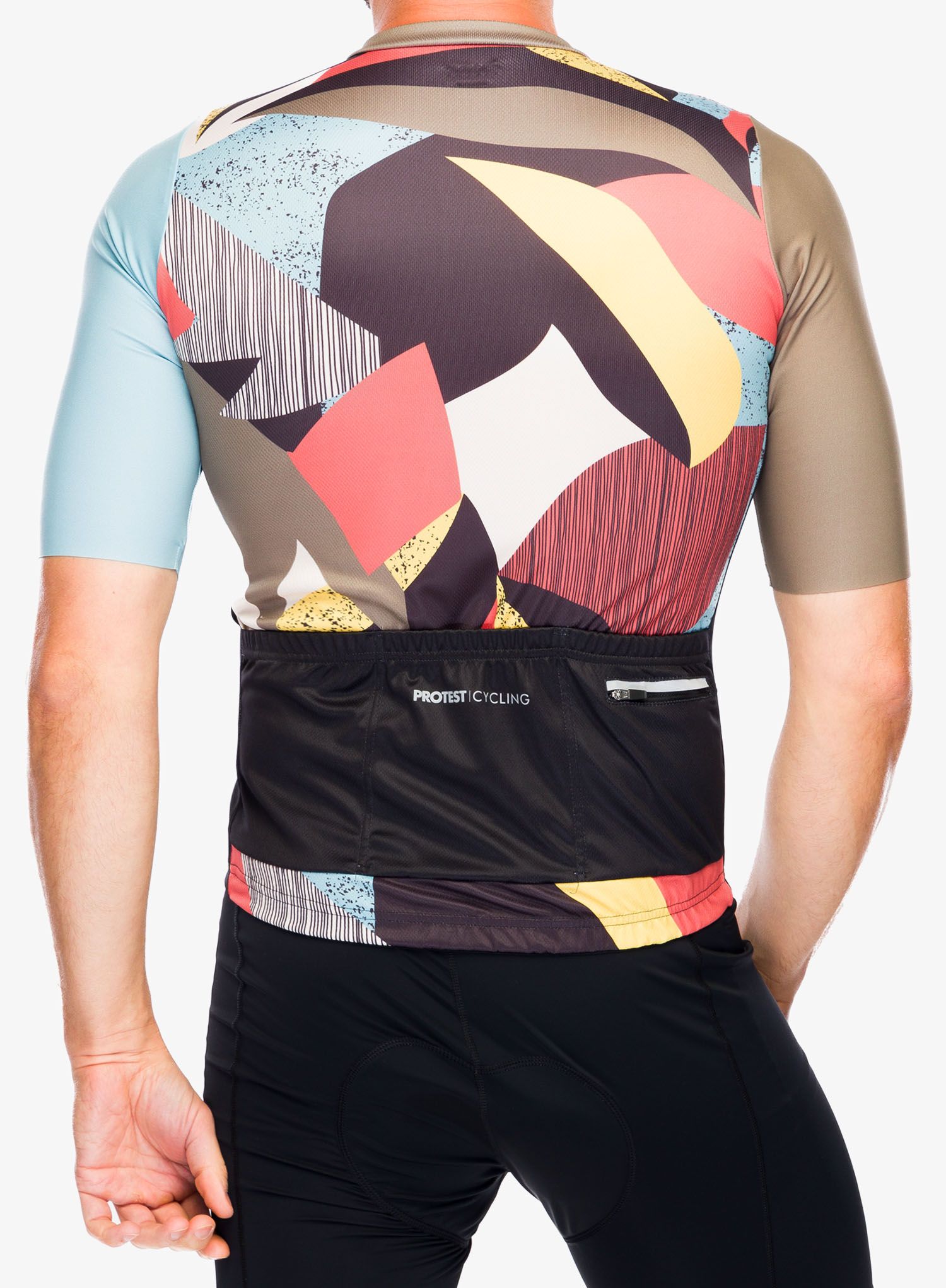 Biciklistička majica Protest Prtpenck Cycling Jersey Short Sleeve - artichoke green