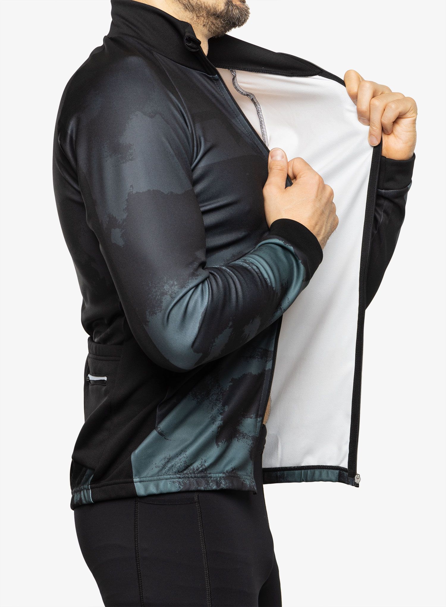 Biciklistička dukserica Protest Prtpoppel Cycling Jacket - true black