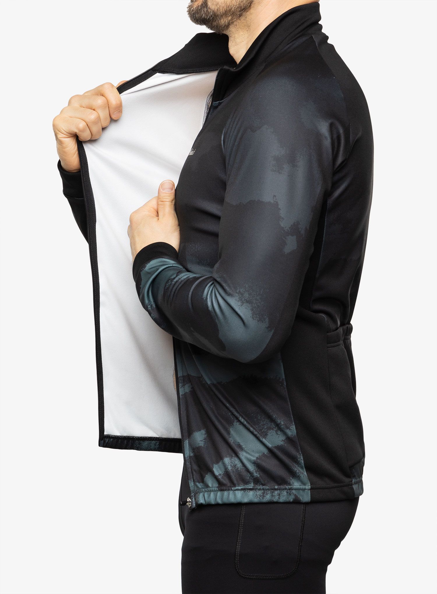 Biciklistička dukserica Protest Prtpoppel Cycling Jacket - true black