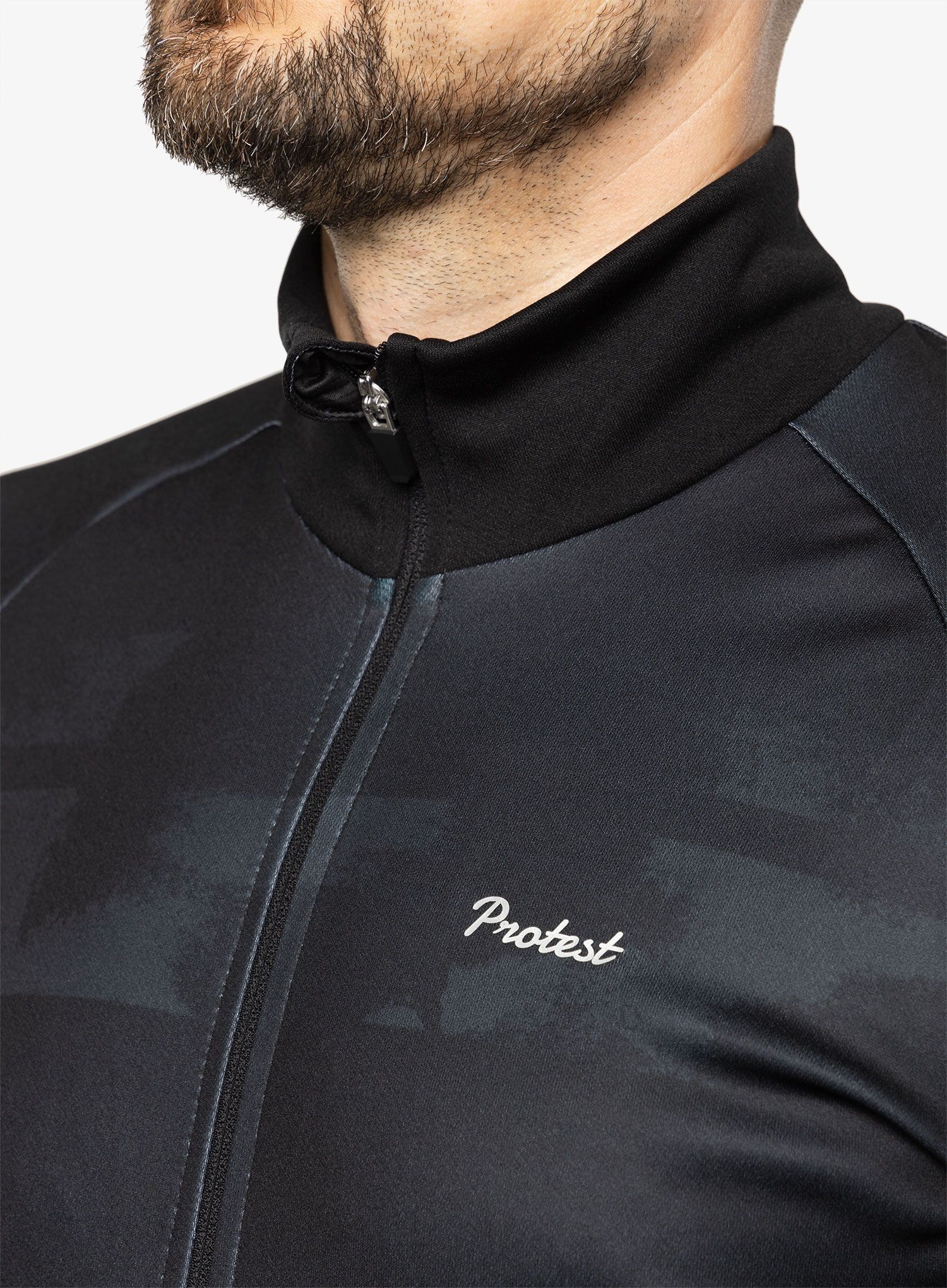 Biciklistička dukserica Protest Prtpoppel Cycling Jacket - true black