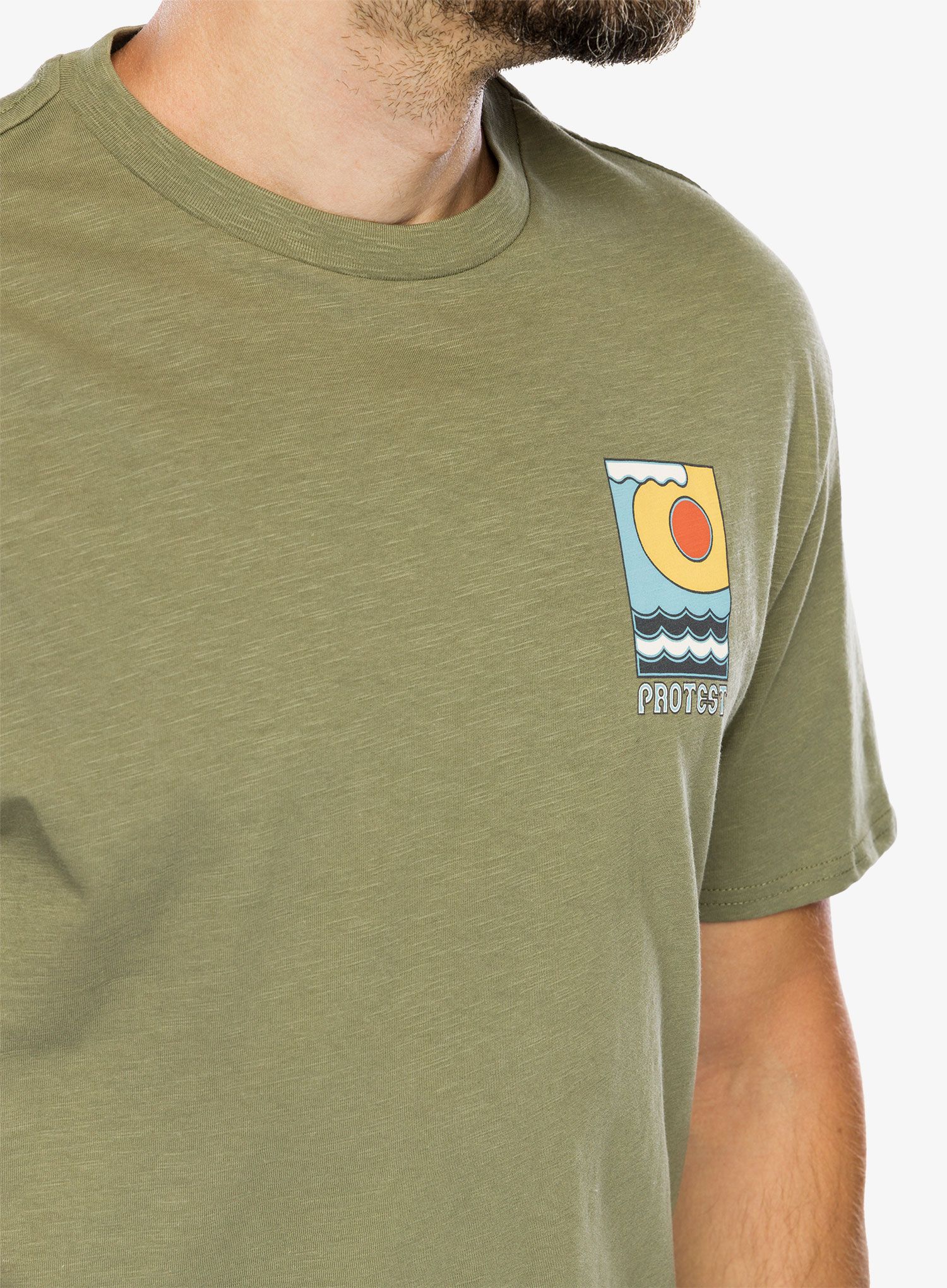 Pamučna majica Protest Prtrudge T-Shirt - artichoke green