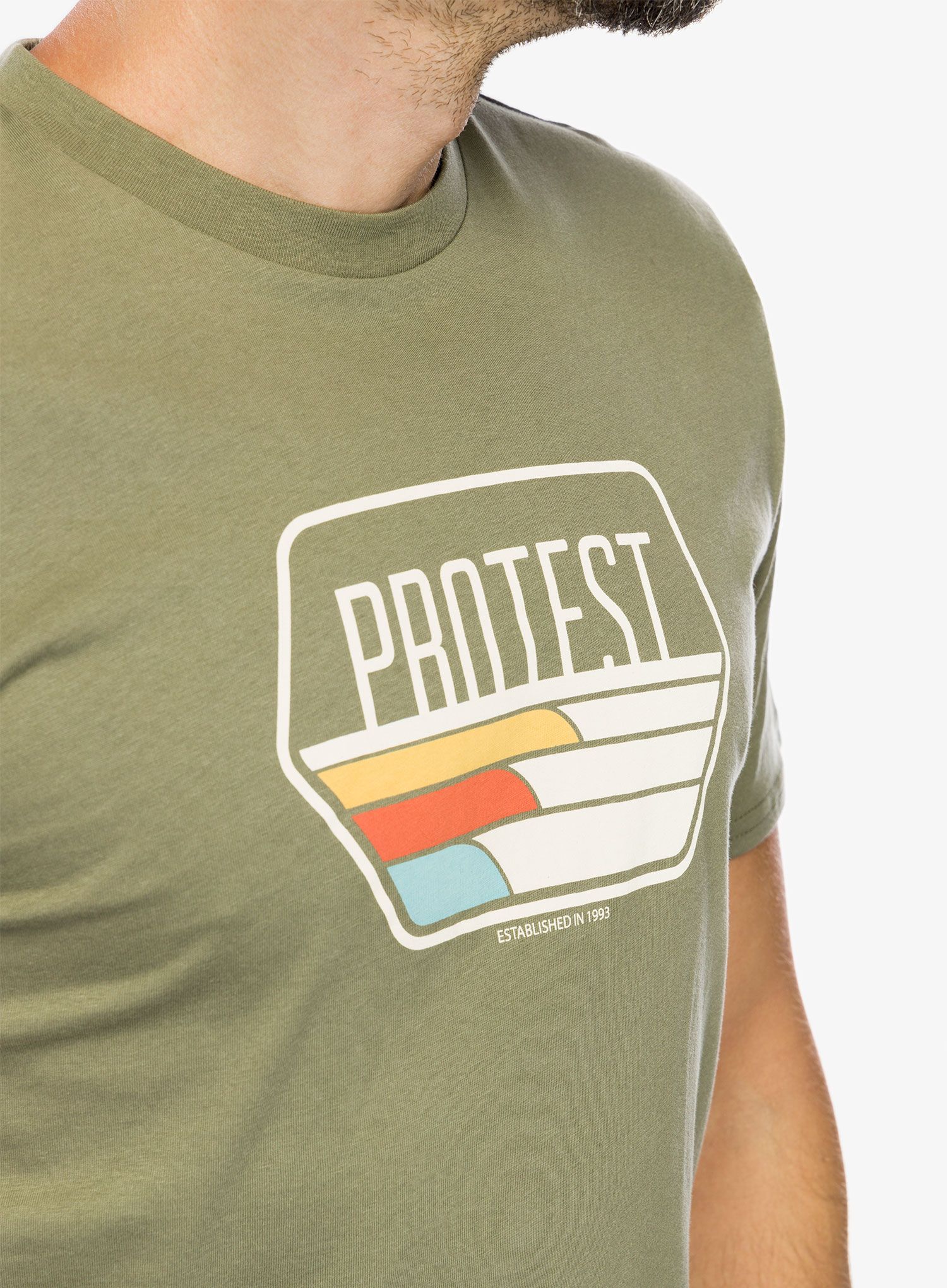 Pamučna majica Protest Prtstan T-Shirt - artichoke green
