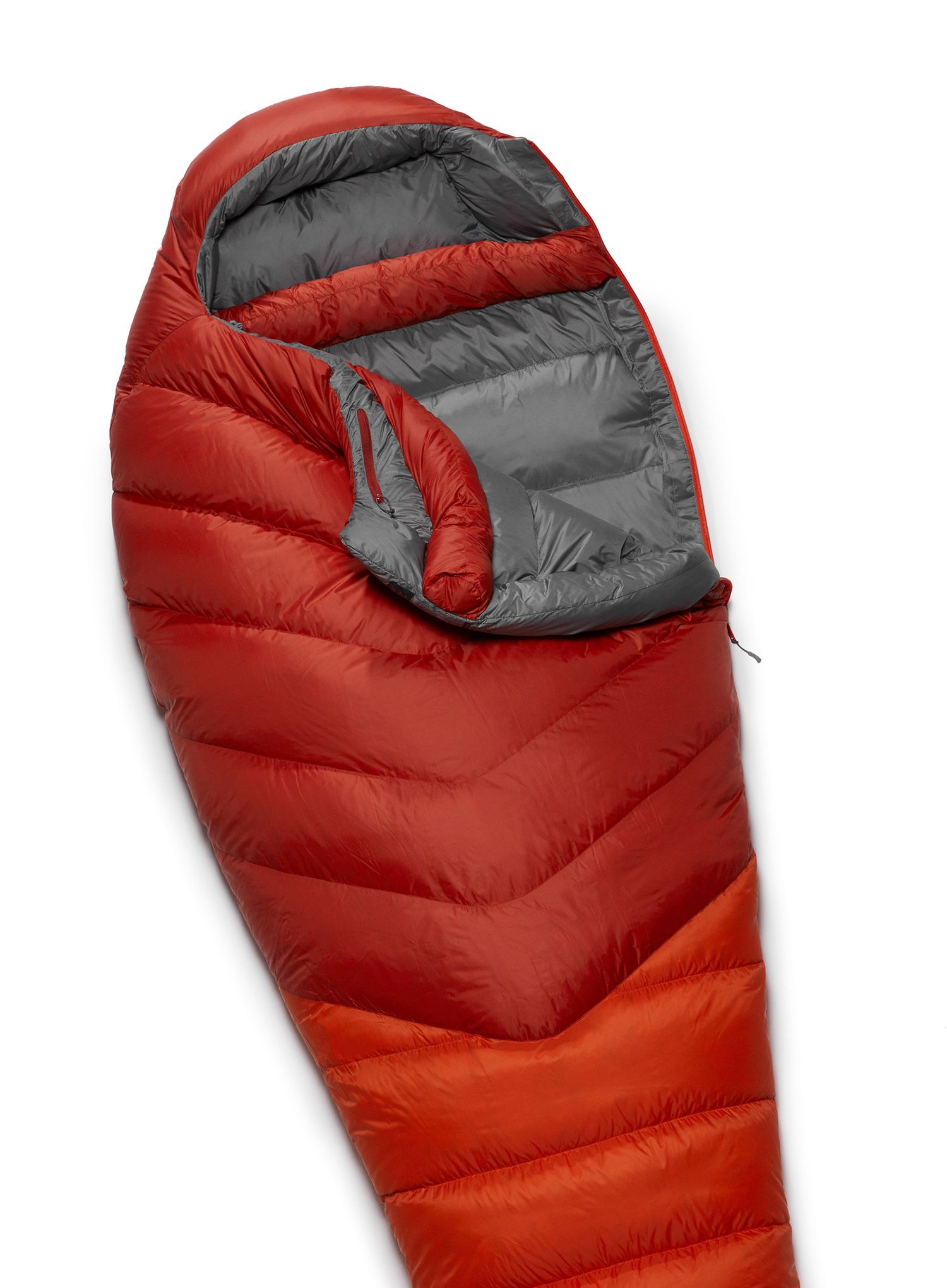 Perjana vreća za spavanje Rab Alpine 600 (185 cm) - red clay