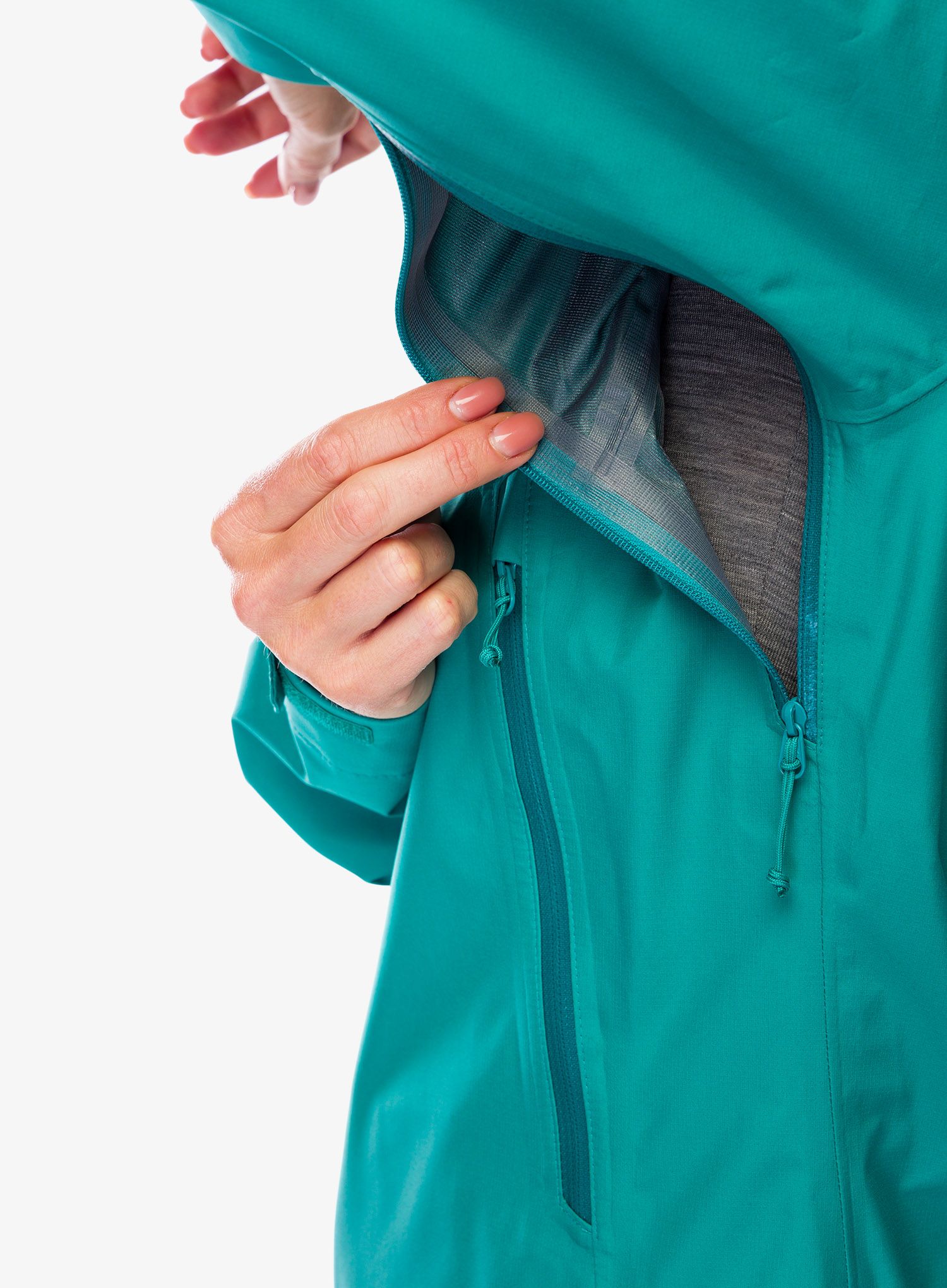 Ženska jakna Rab Arc Eco Jacket - storm green