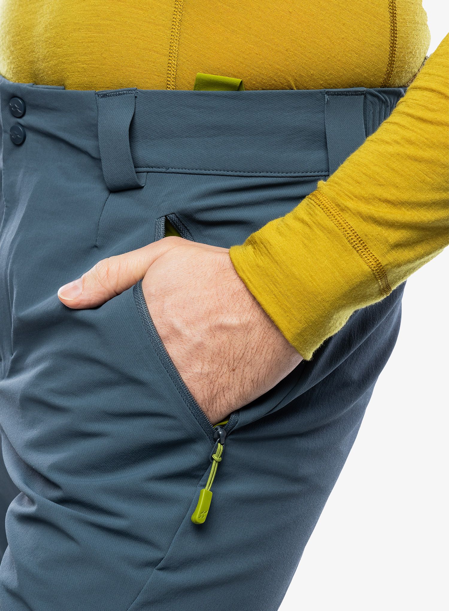 Softshell hlače Rab Ascendor AS Pants - orion blue