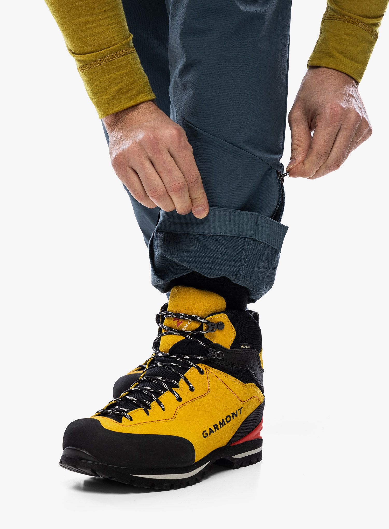 Softshell hlače Rab Ascendor AS Pants - orion blue