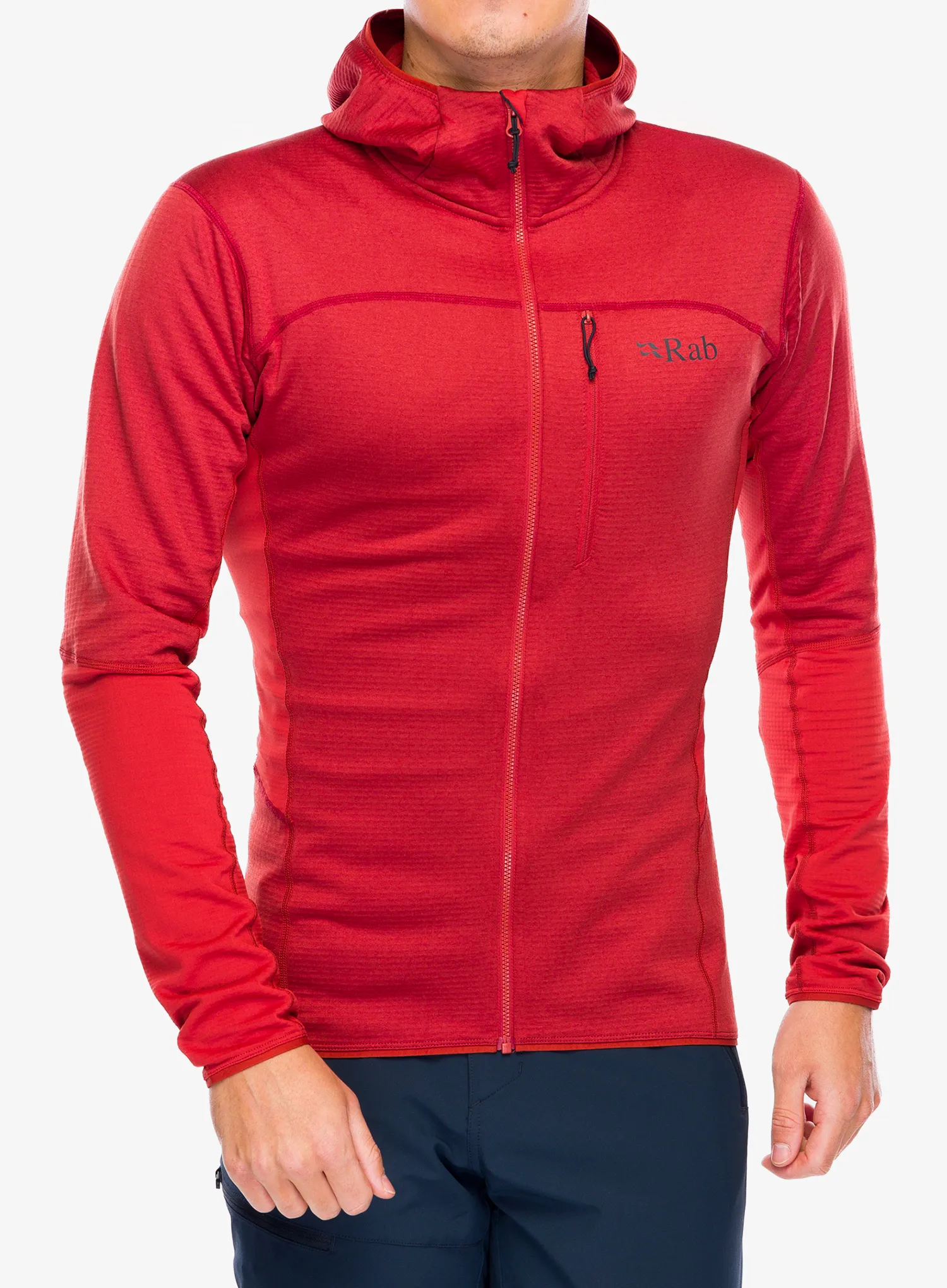 Majica s kapuljačom Rab Ascendor Hoody - tuscan red