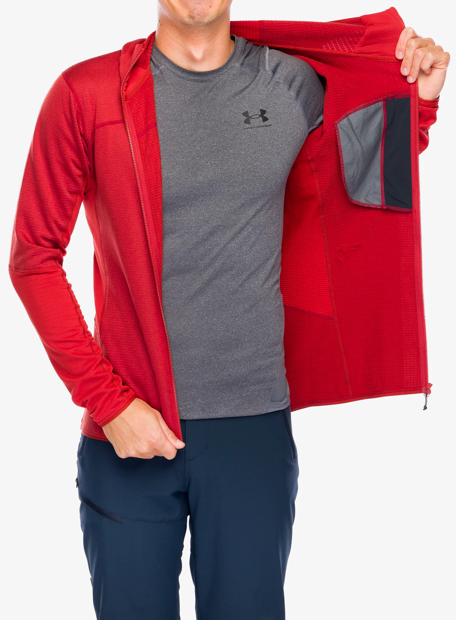 Majica s kapuljačom Rab Ascendor Hoody - tuscan red