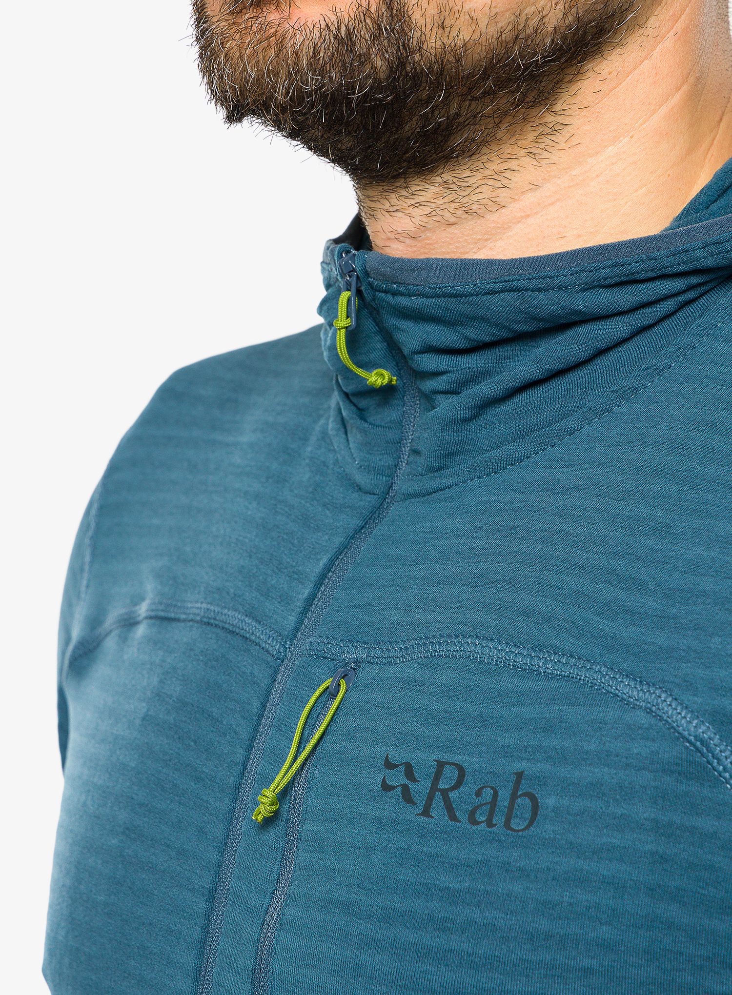 Majica s kapuljačom Rab Ascendor Light Hoody - orion blue