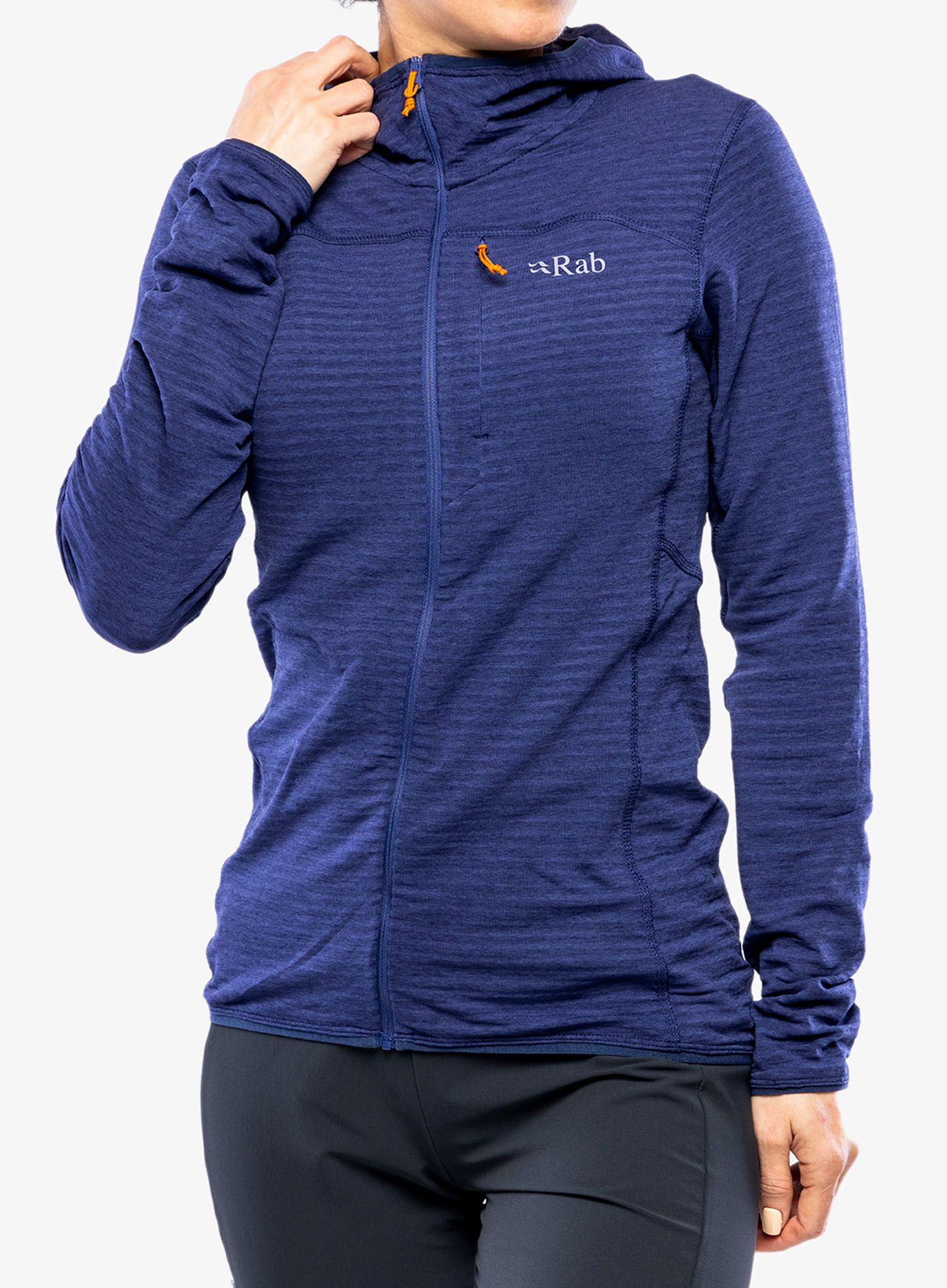 Dukserica s kapuljačom ženska Rab Ascendor Light Hoody - patriot blue