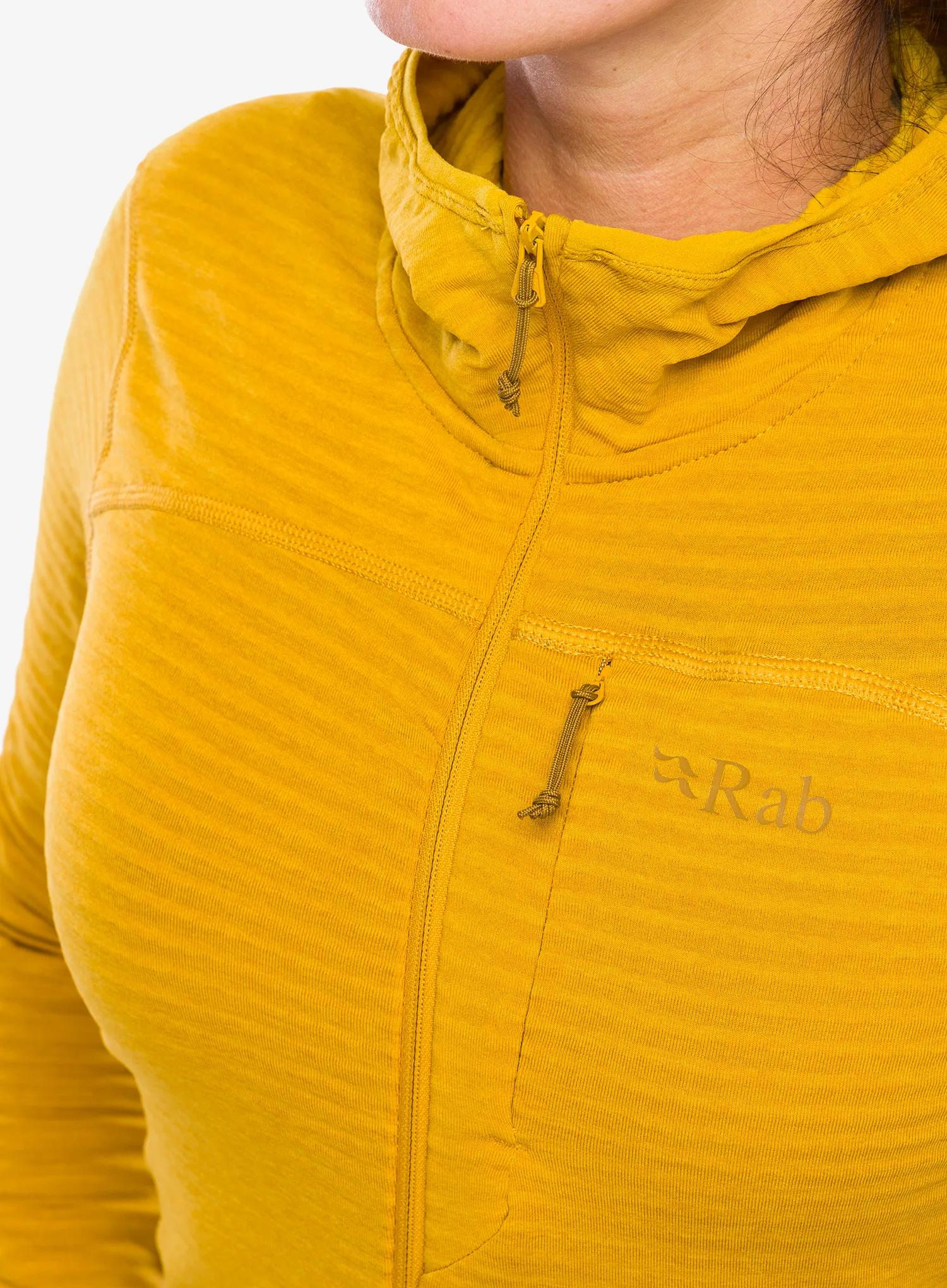 Dukserica s kapuljačom ženska Rab Ascendor Light Hoody - sahara
