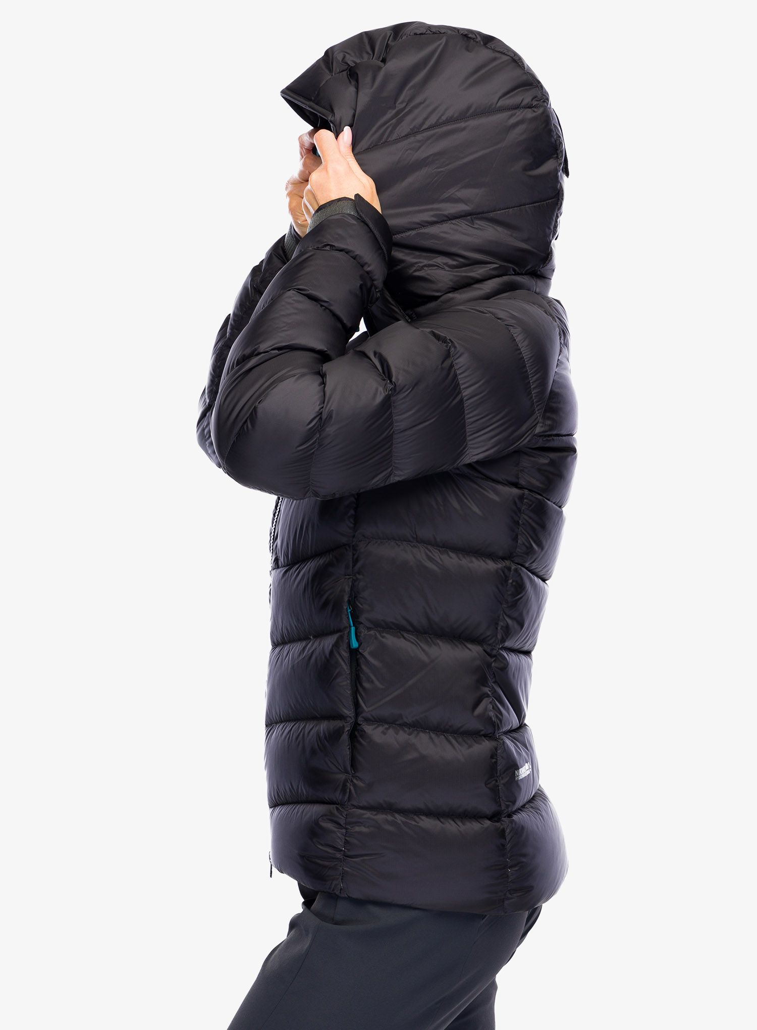Ženska perjana jakna Rab Axion Pro Jacket - anthracite