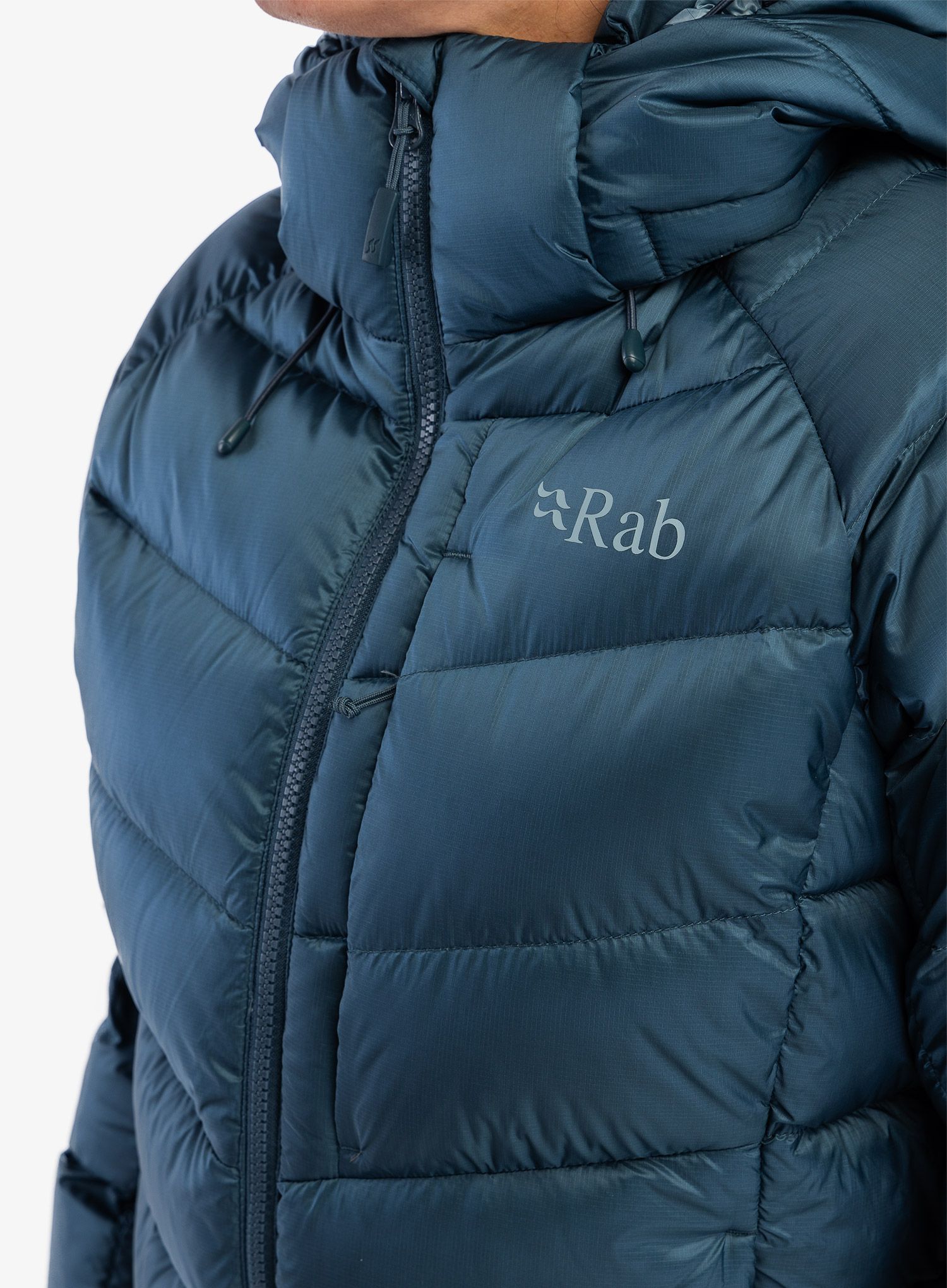 Ženska perjana jakna Rab Axion Pro Jacket - orion blue